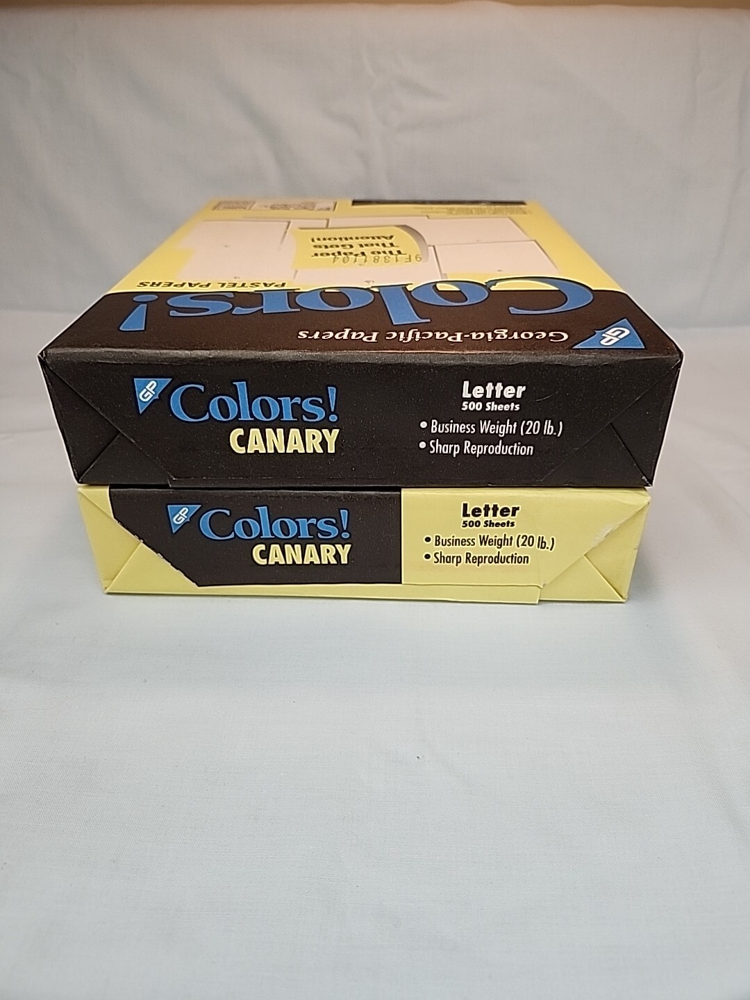 Georgia Pacific Colors Pastel Printer Paper 8 1/2″ x 11″ 20lb CANARY YELLOW