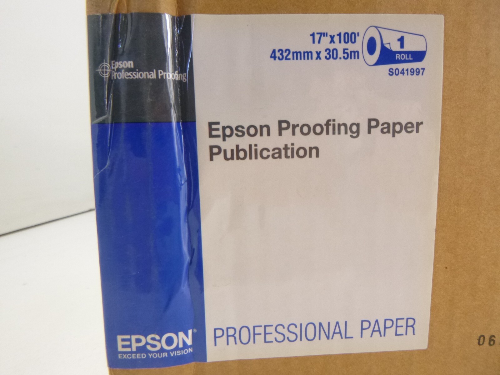 Epson Professional Proofing Paper Publication S041997 17″ x 100 ft. Roll
