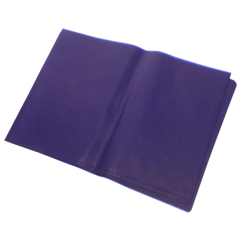Reusable Graphite Paper Transfer Sheets Dark Blue for Home Office Art Projects