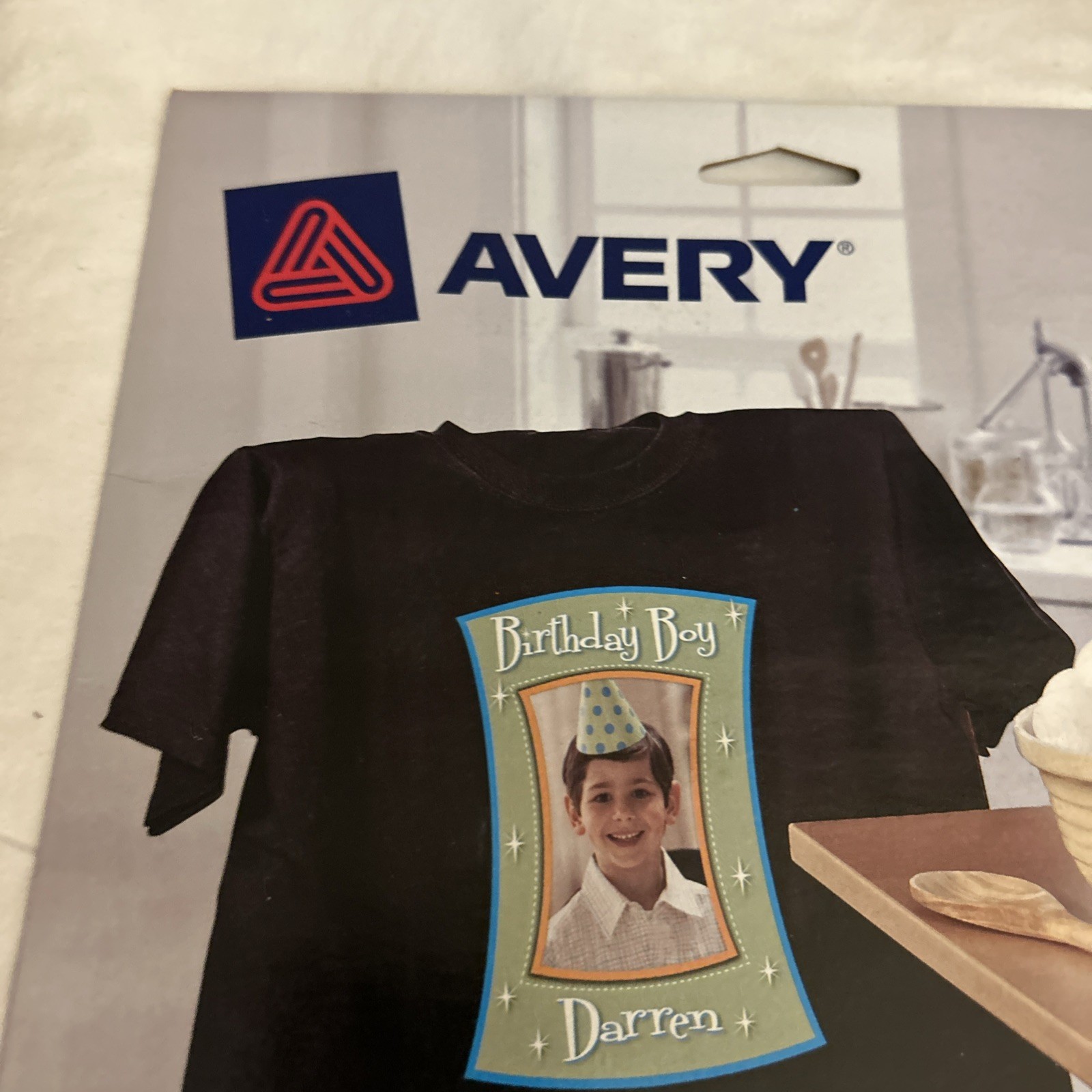 Avery 3279 CUSTOM TRANSFERS DARK Fabric T-shirts InkJet Printable Iron-On 8.5×11