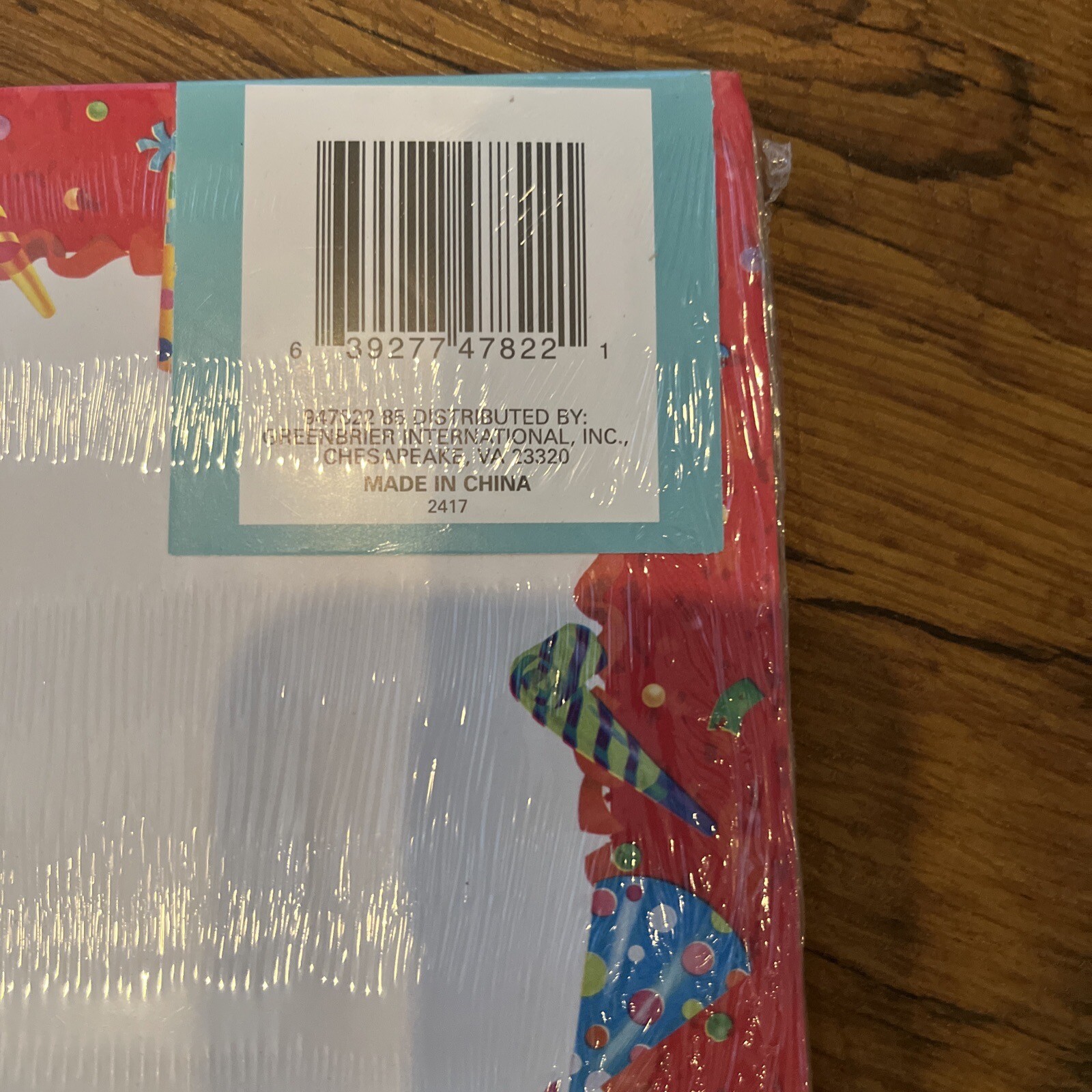 Computer Printer Paper 45 Sheets 8.5″ x 11″ Greenbrier Party Hats Red Yellow