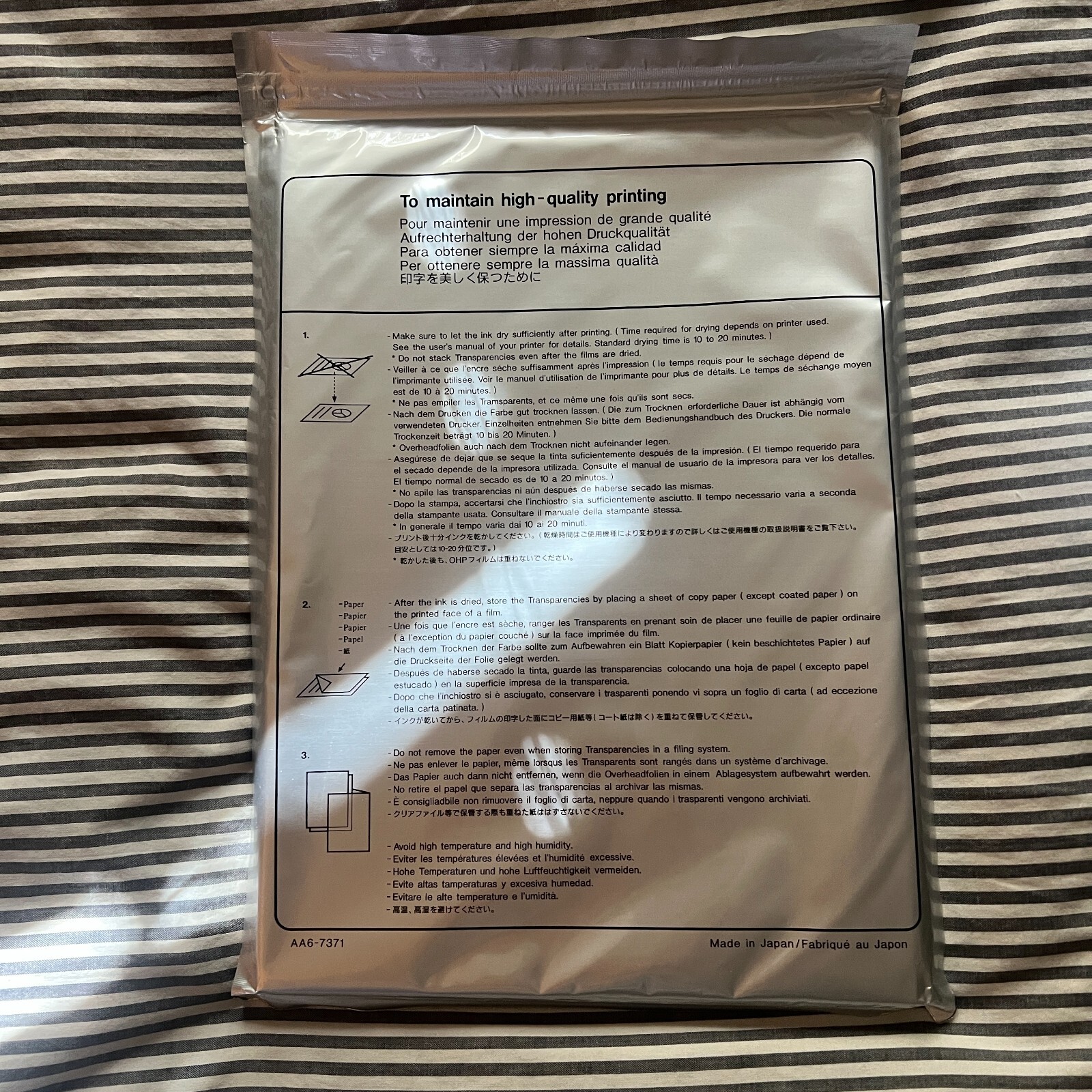 Unopened 50 Canon CF-102 Color Bubble Jet Transparencies BJC-600 & 4000 Series