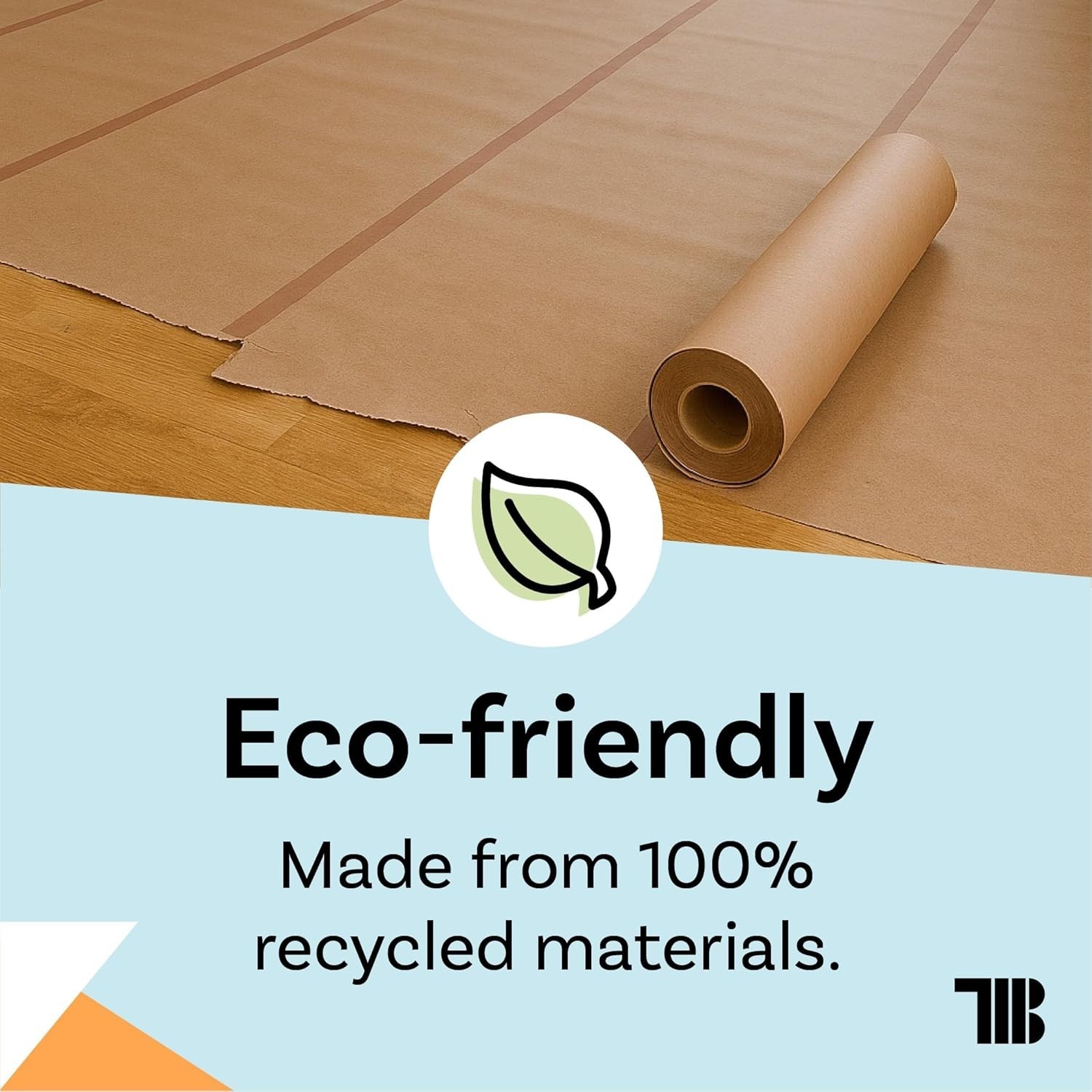 Eco-Friendly 36″ x 166′ Floor Protection Paper – Durable Brown Rosin Covering