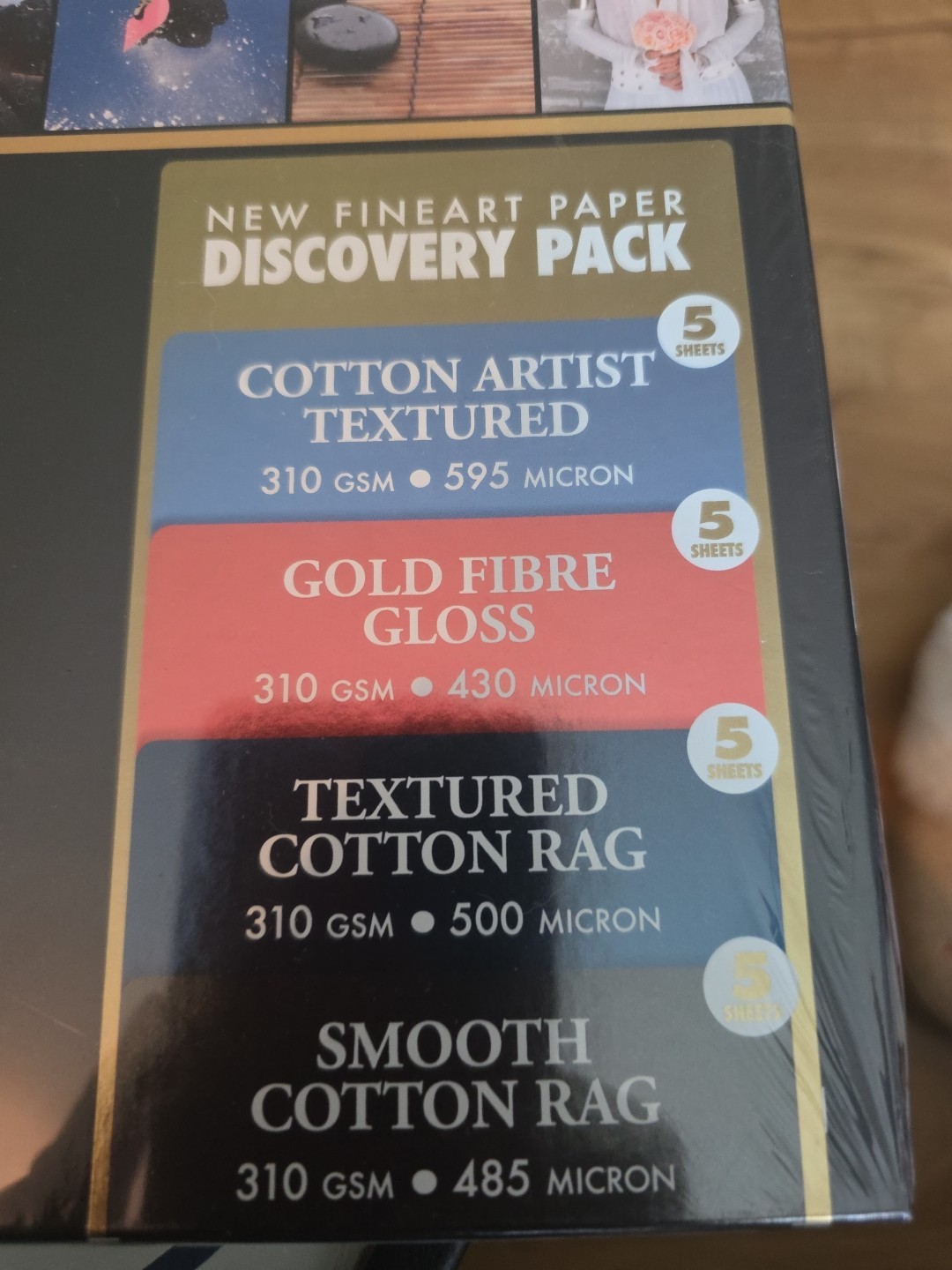 Ilford Galerie Prestige Smooth Pearl 8.5×11 Photo Paper 310gsm Multi Paper Combo