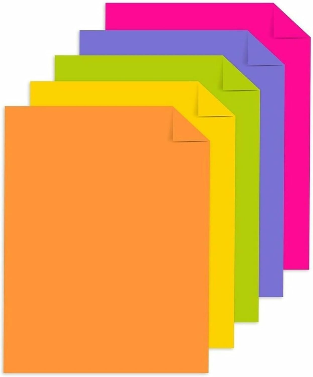 Astrobrights Bright Color Paper 8.5×11”, 24 lb, 500 Sheets for Vibrant Printing