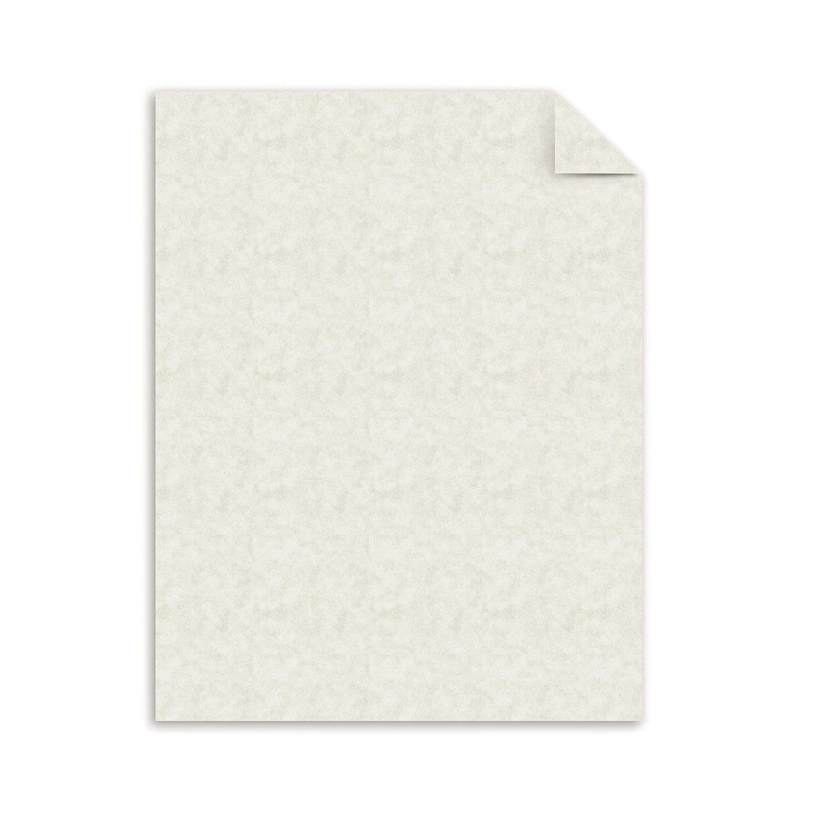 Parchment Cardstock 8.5” x 11” 65 lb/176 gsm Ivory 100 Sheets – Packaging May…