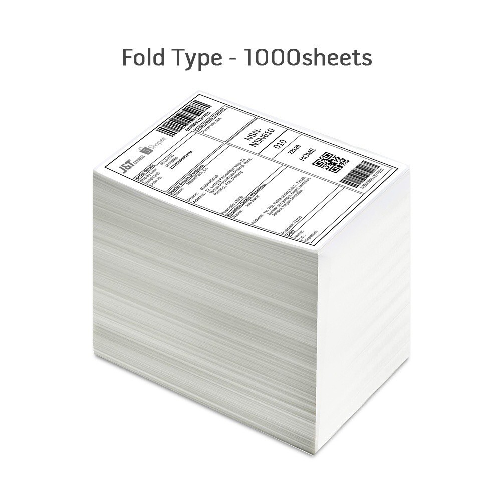 Phomemo High-Quality 4×6 Direct Thermal Shipping Labels – Sticker Paper
