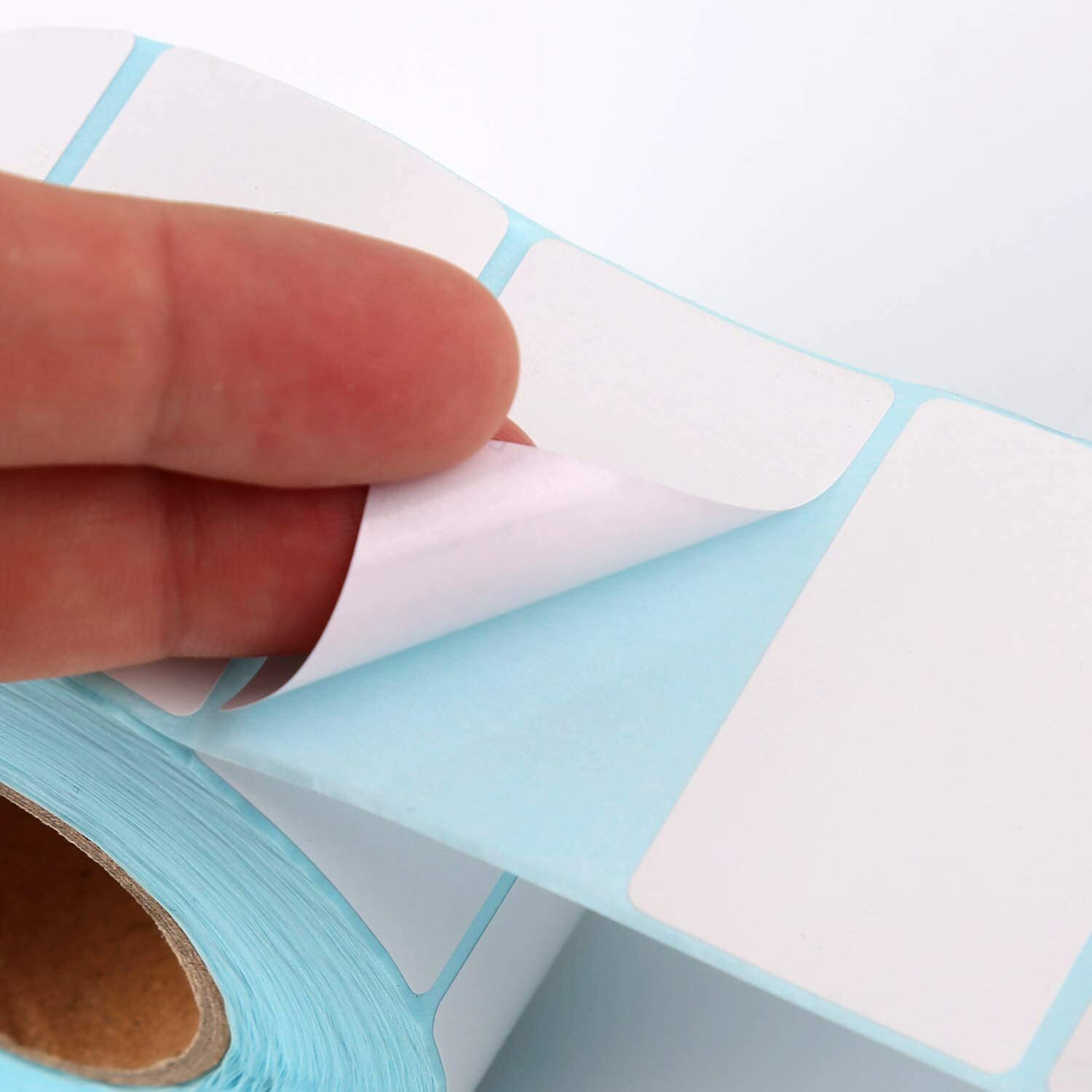2pc WhiteSelf Adhesive Paper Adress Price Package Thermal Label Blank Tags Lot