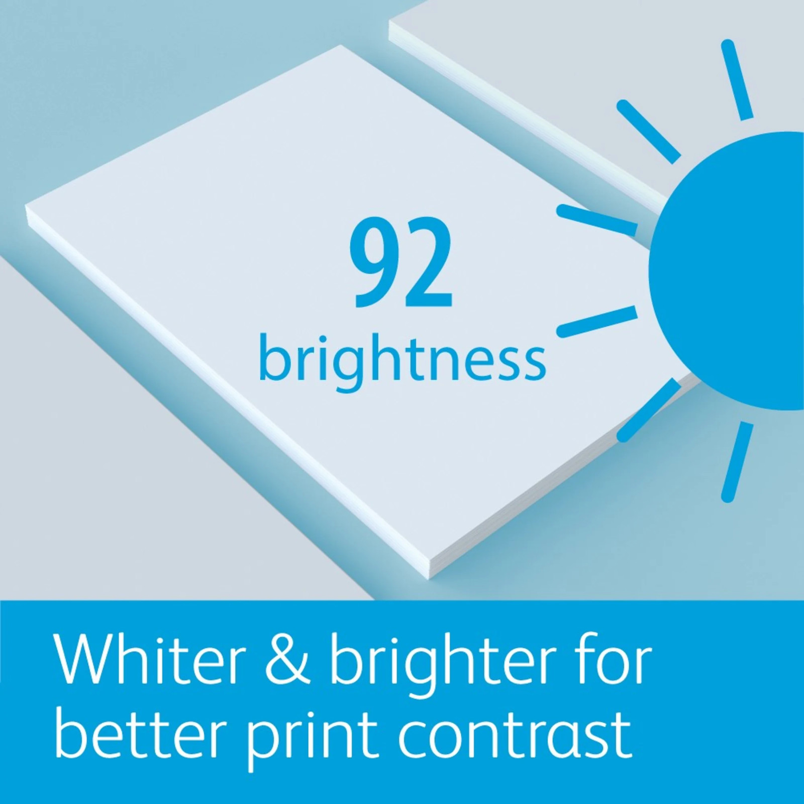 Xerox Vitality Multipurpose Paper, Letter, 92 Brightness, 20 Lb, 10-Ream