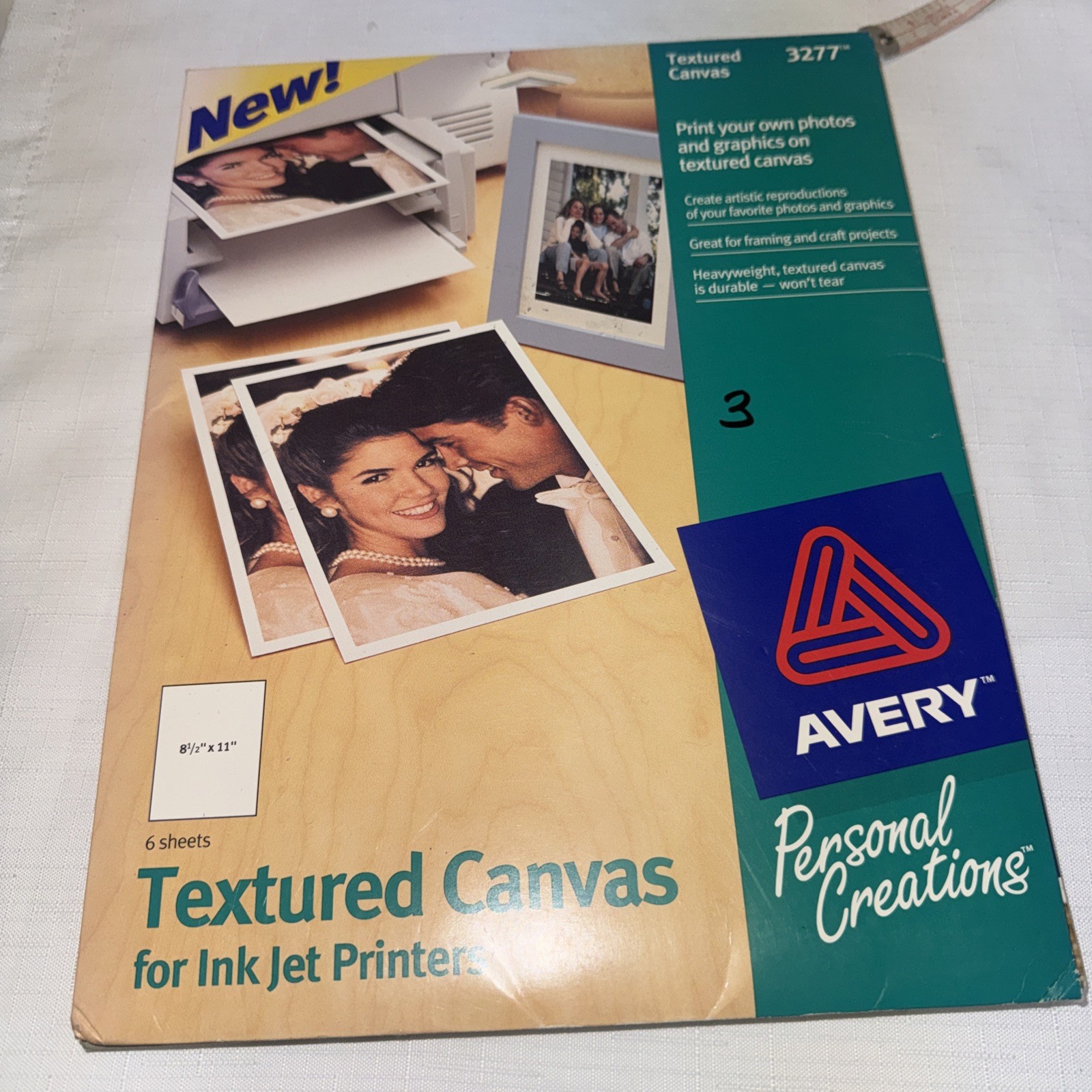 Avery Printable T-Shirt Iron-On Transfers Fabrics Inkjet Lots Of 4