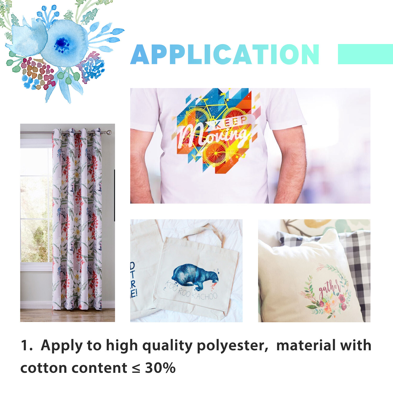 Koala Dye Sublimation Heat Transfer Paper A4 for Cotton Polyester Tumbler Blanks