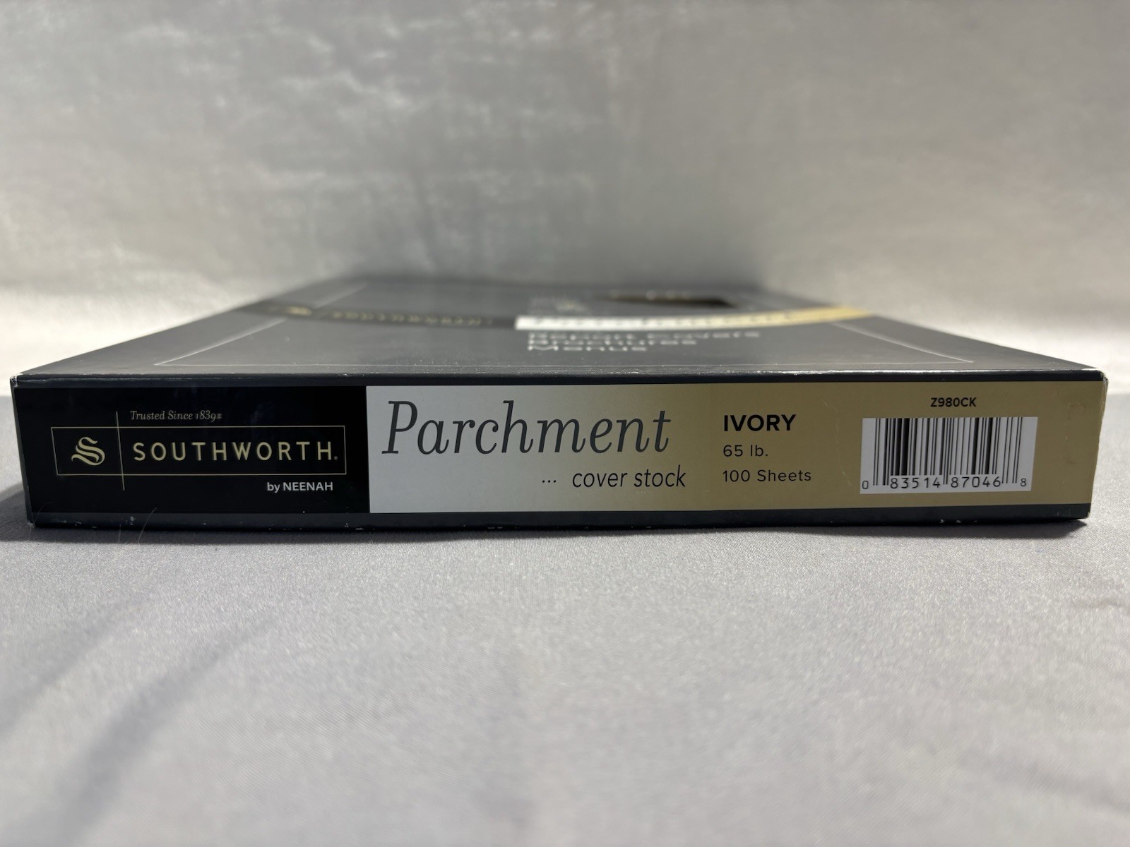 Southworth~ Ivory Parchment Specialty Cover Stock Paper 65lb- 65 Sheets Open Box