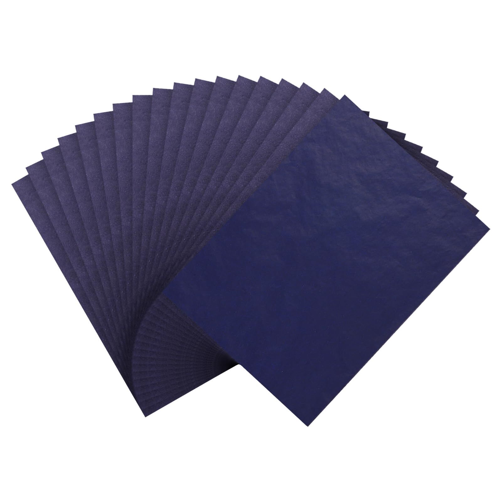 100pcs/box A4 16K Carbon Paper, Graphite Transfer Tracing Copy Paper Blue ﻿ ﻿