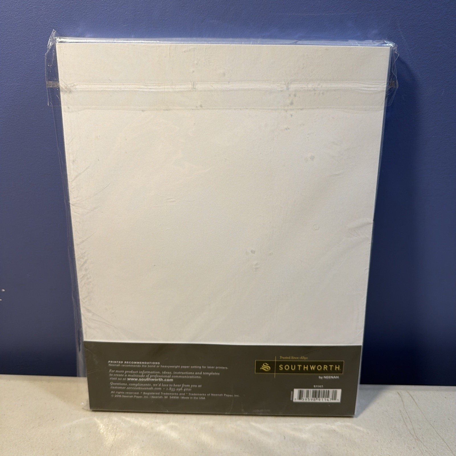 Specialty Printer Paper Lot: Staples Photo Supreme Matte & Southworth CoverStock