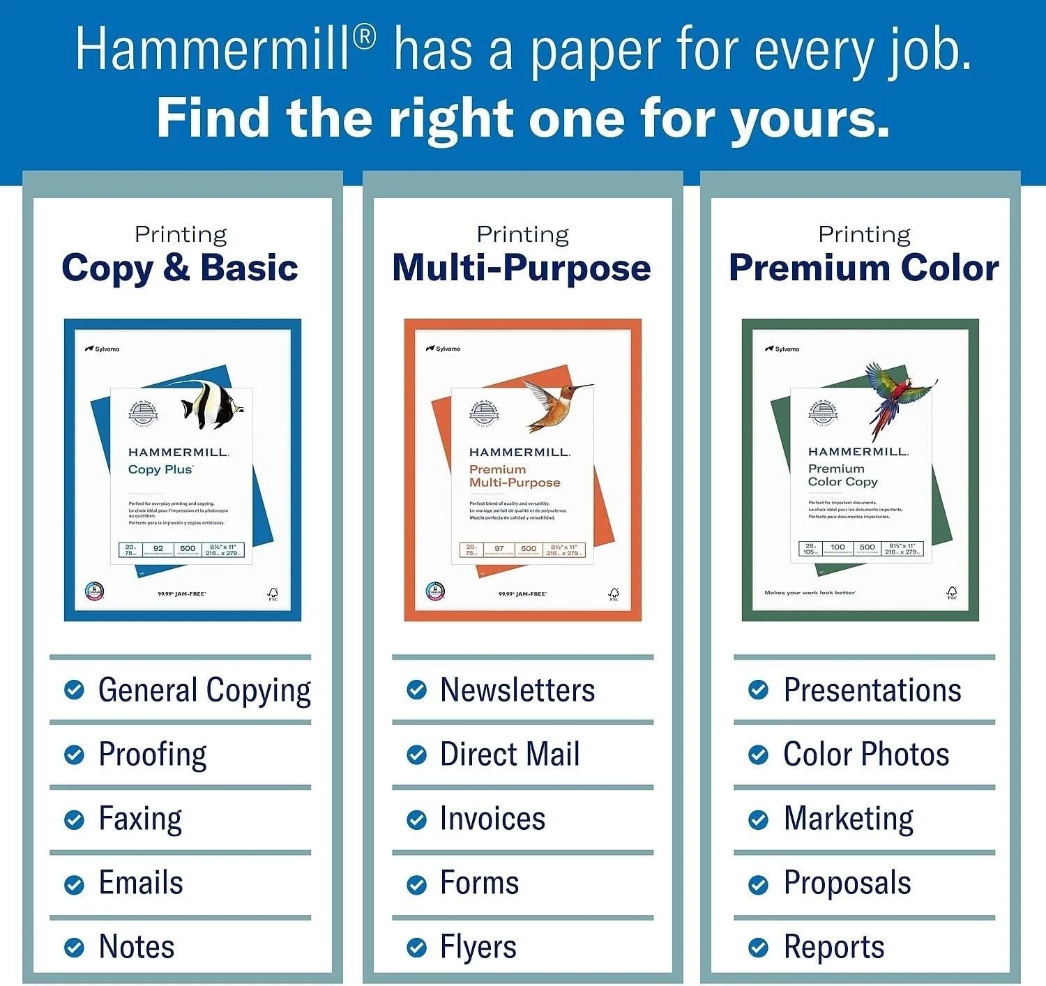 High Brightness Color Copy Paper – 100 Bright