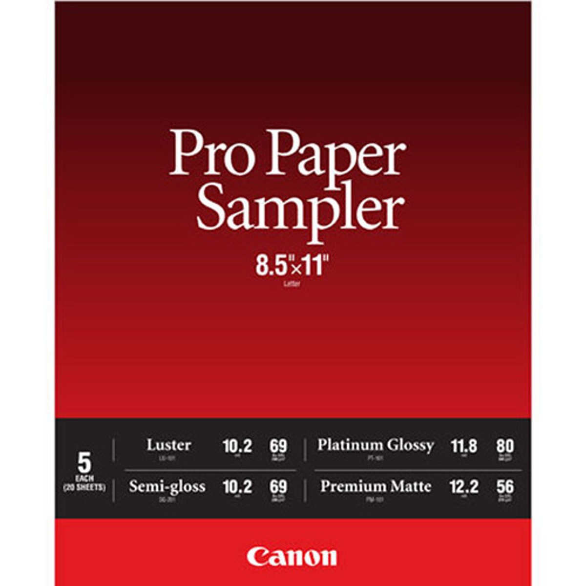 Canon Canon Pro Paper Samples Pack 8657B012