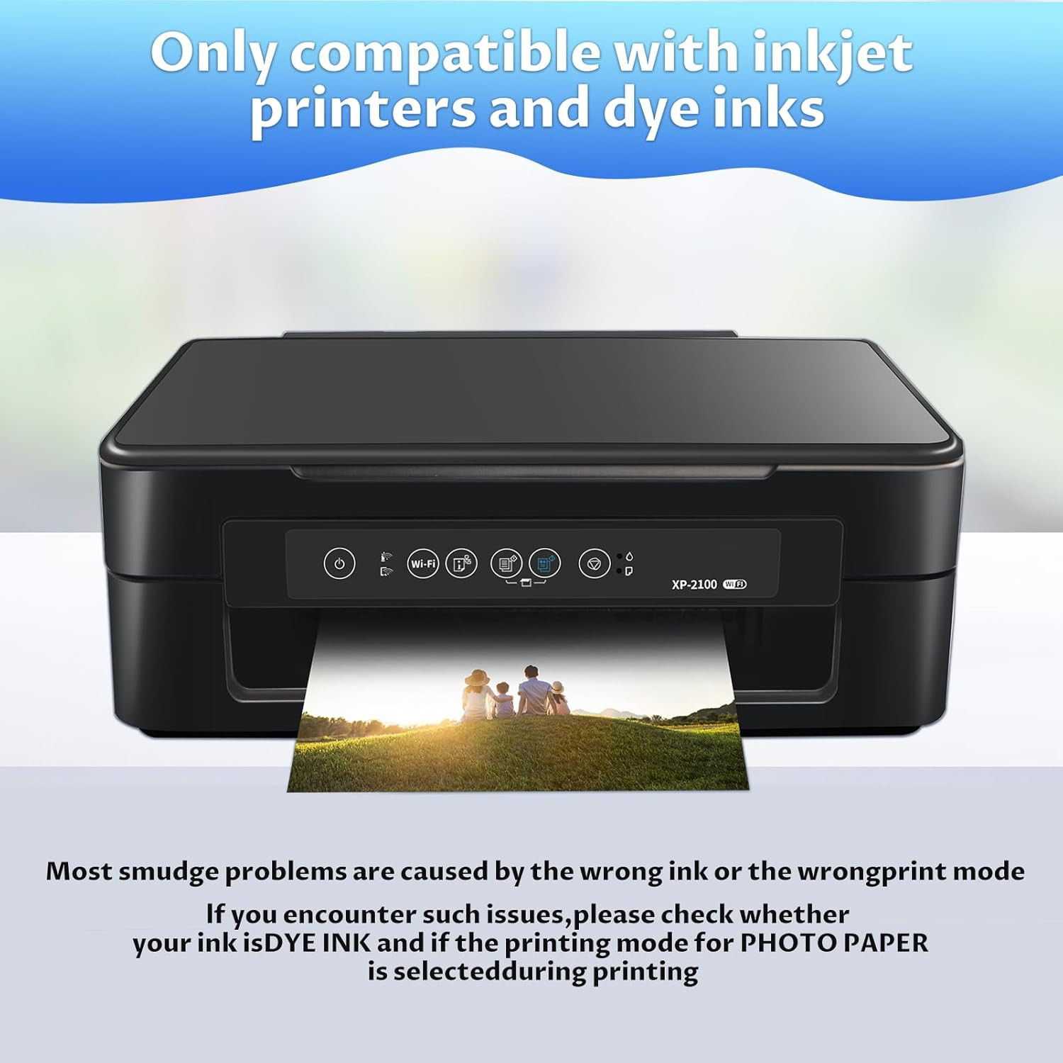 Printable Magnetic Sheets 8.5×11 Inches for Inkjet Printers, 25 Sheets Glossy Pr