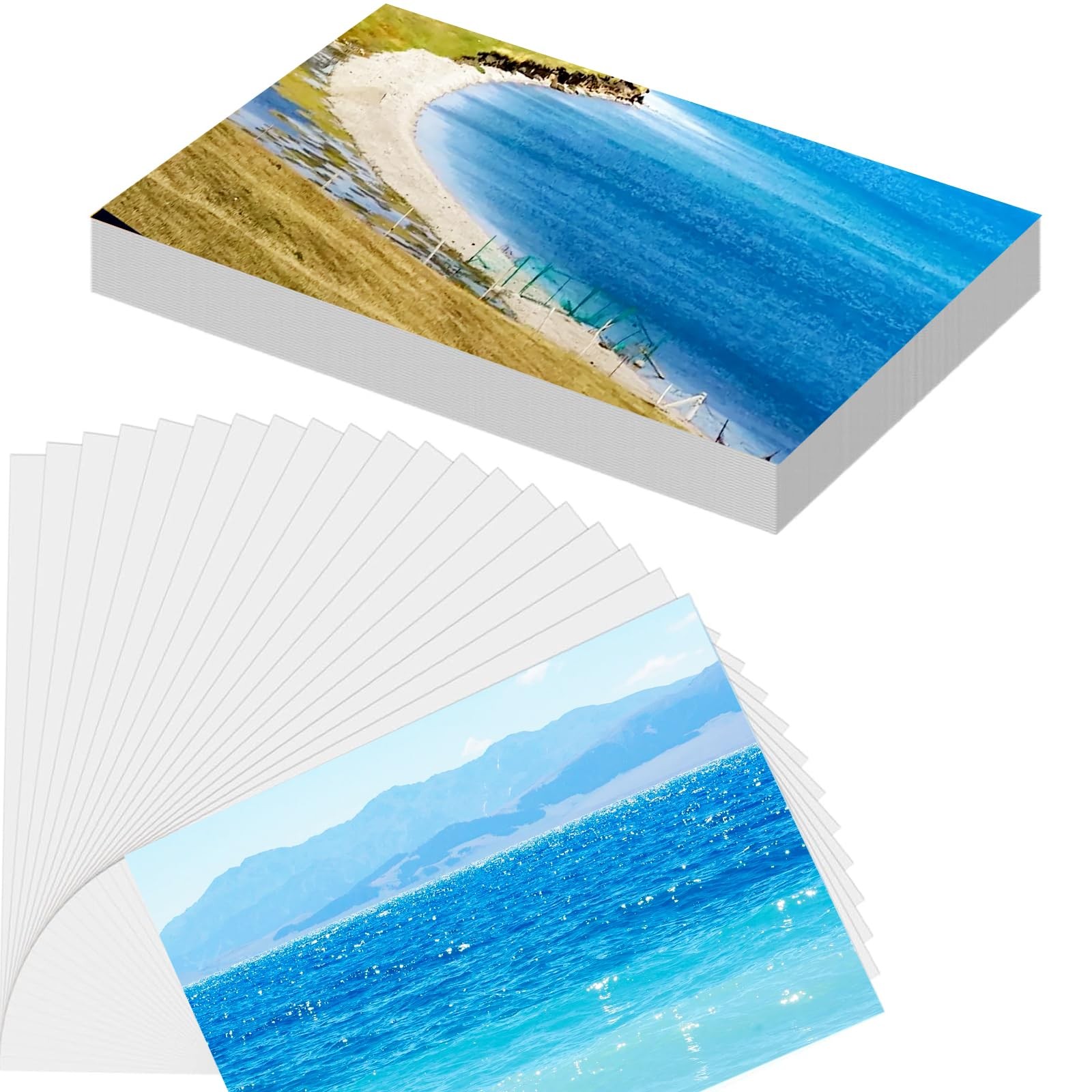 Ultra Premium 5×7 Satin Photo for Inkjet Printers, Printer Cleaning Sheets 【R…