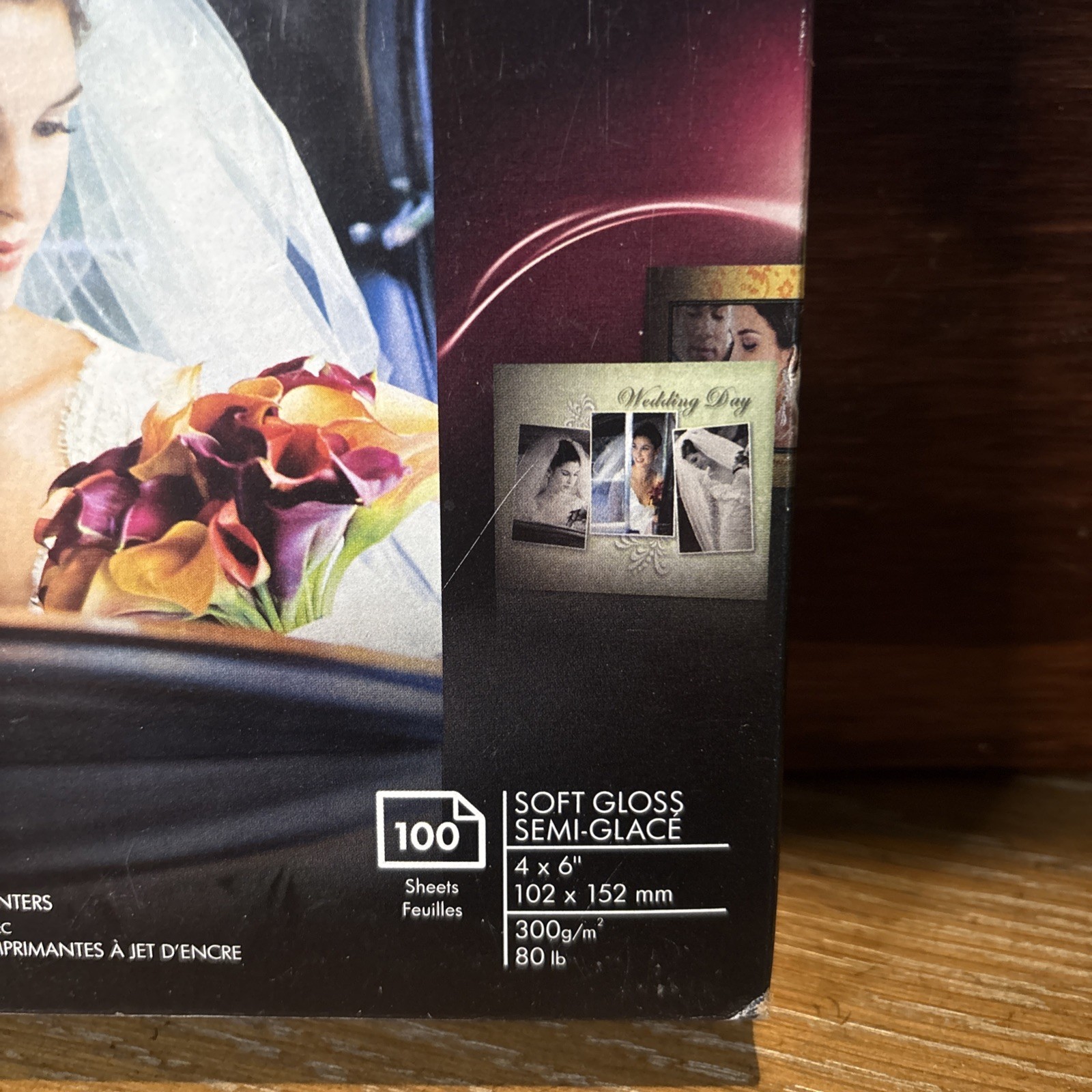 HP Premium Plus Soft Gloss Photo Paper 100 Sheets 4×6 Hewlett Packard (Bin 1)