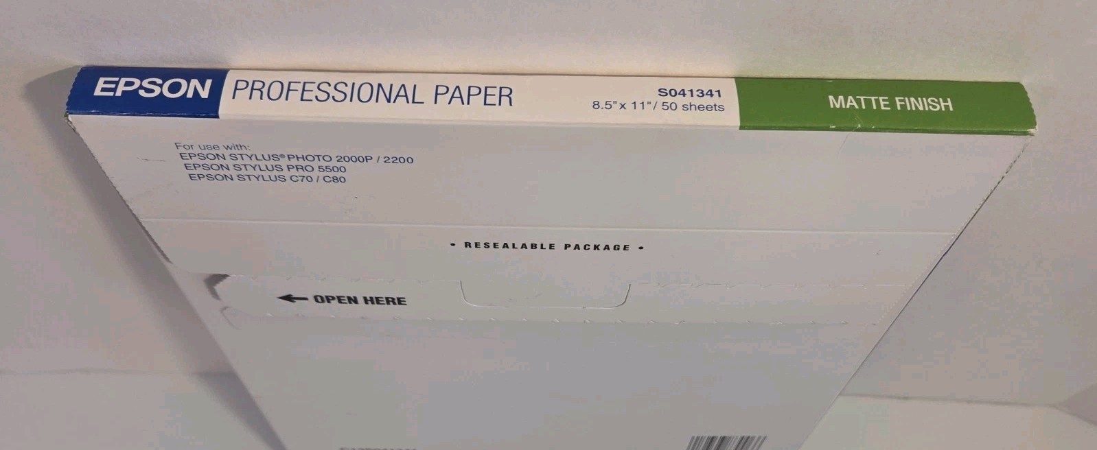 EPSON C13S041341 Enhanced Matte Paper (Archival Matte Paper) Professional 8.5×11