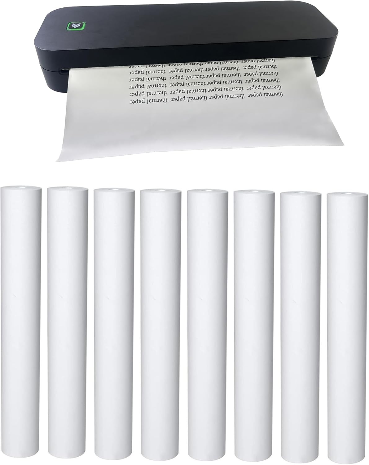 iooioo, 8 rolls, thermal printer paper 8.5×11 Letter, 8 3 years, white