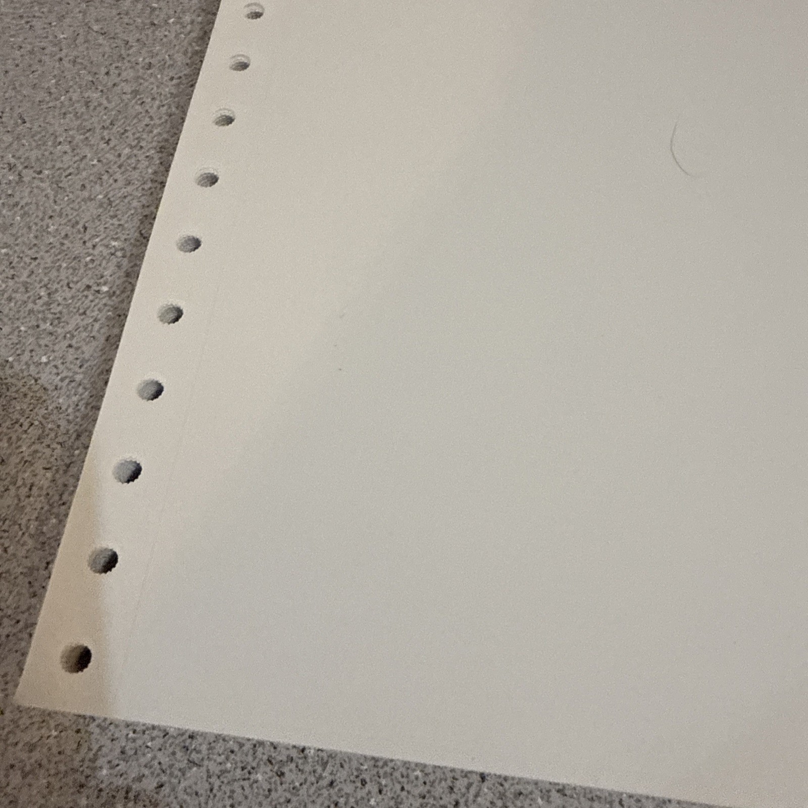 Continuous Fan-Fold Dot Matrix Tractor feed Printer 200 Paper Sheets 9.5×11 VTG