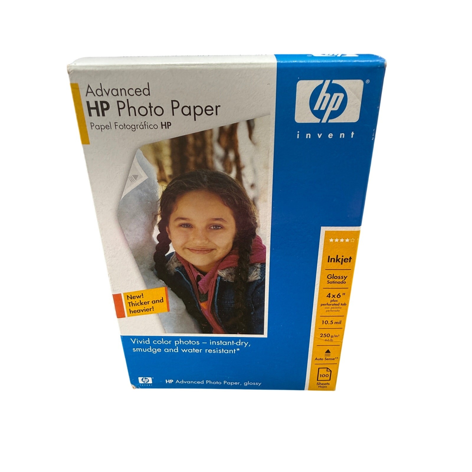 📸 HP 4×6 Advanced Photo Paper Glossy 100 Sheets 2 Pack Bundle Inkjet New Lot