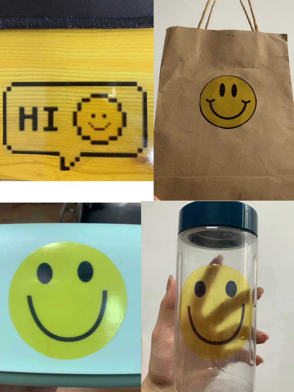 10/50pcs Waterproof sticker paper A4 Laser Inkjet Printer Paper White Glossy Tra