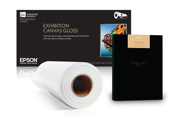 Epson SureLab Photo Paper Gloss (250) 8” x 213’ – 2 Rolls [S400119]