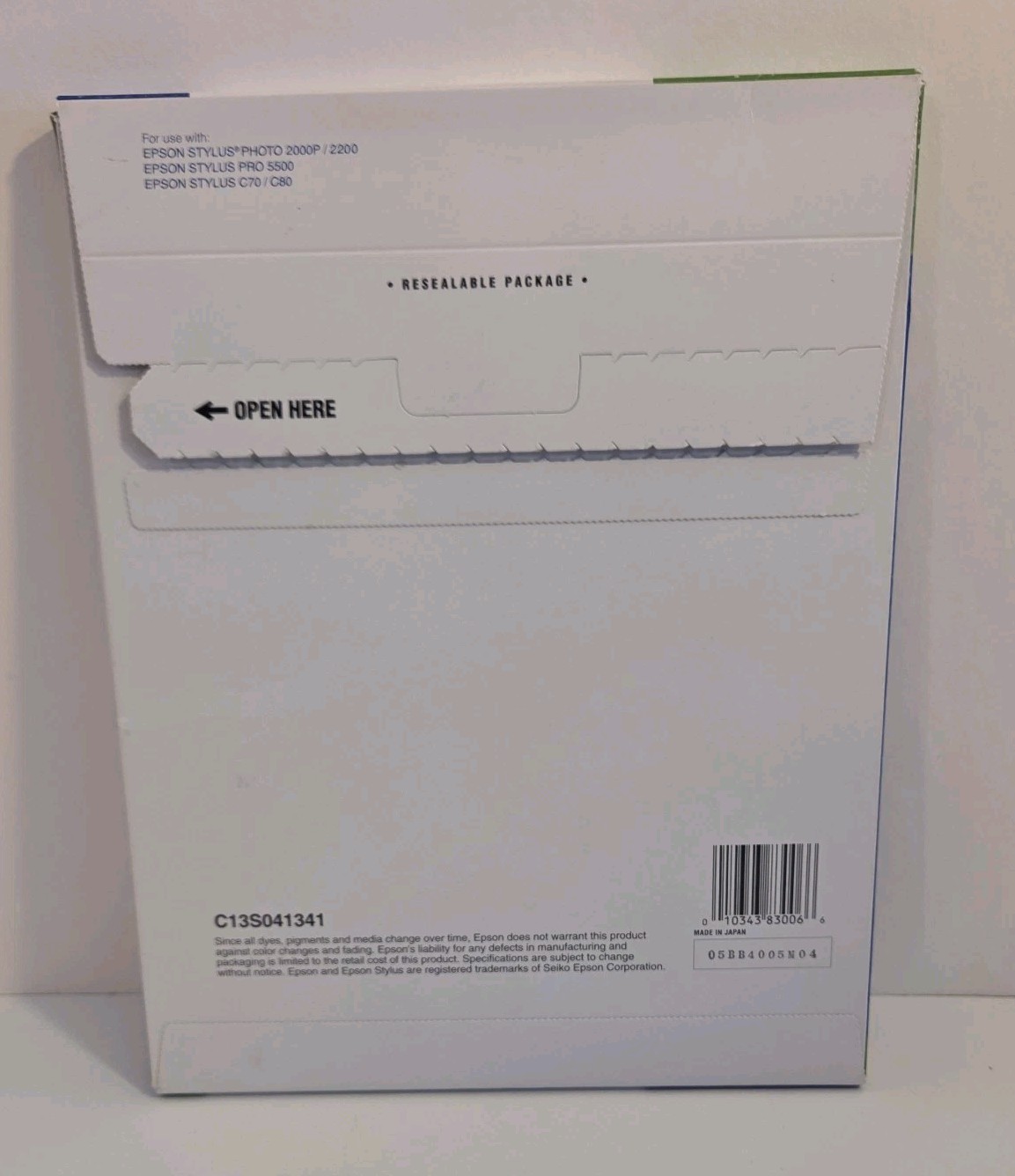 EPSON C13S041341 Enhanced Matte Paper (Archival Matte Paper) Professional 8.5×11