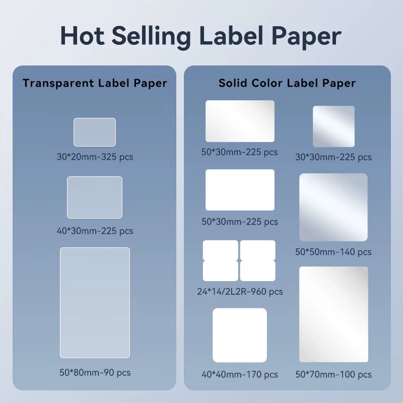 M2 Label Paper Waterproof Scratch-resistant Adhesive Label Sticker Tag For M2 Po