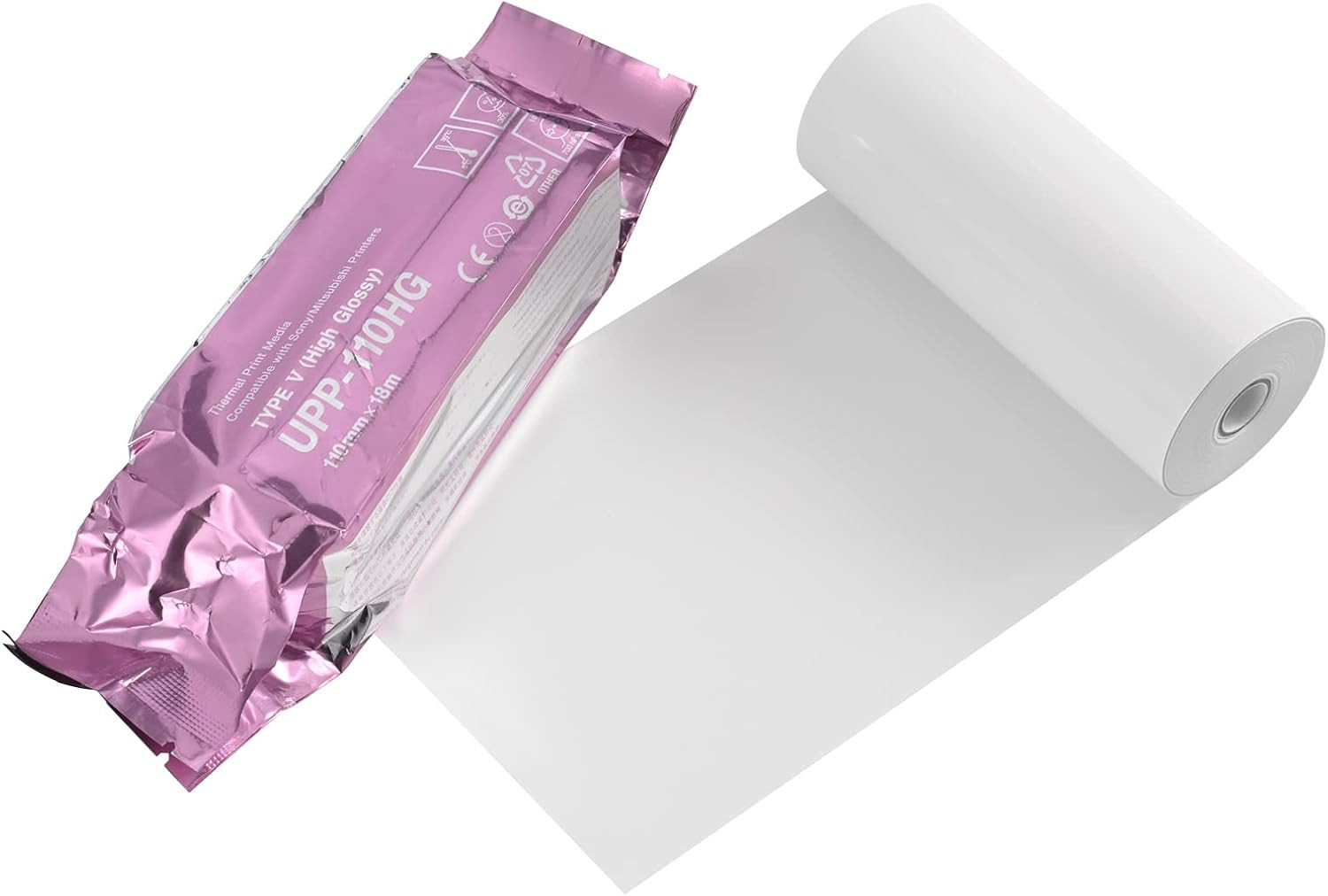 UPP-110HG High Gloss Ultrasound Paper Film/Media 10 Rolls/Bx,Replacement for Son