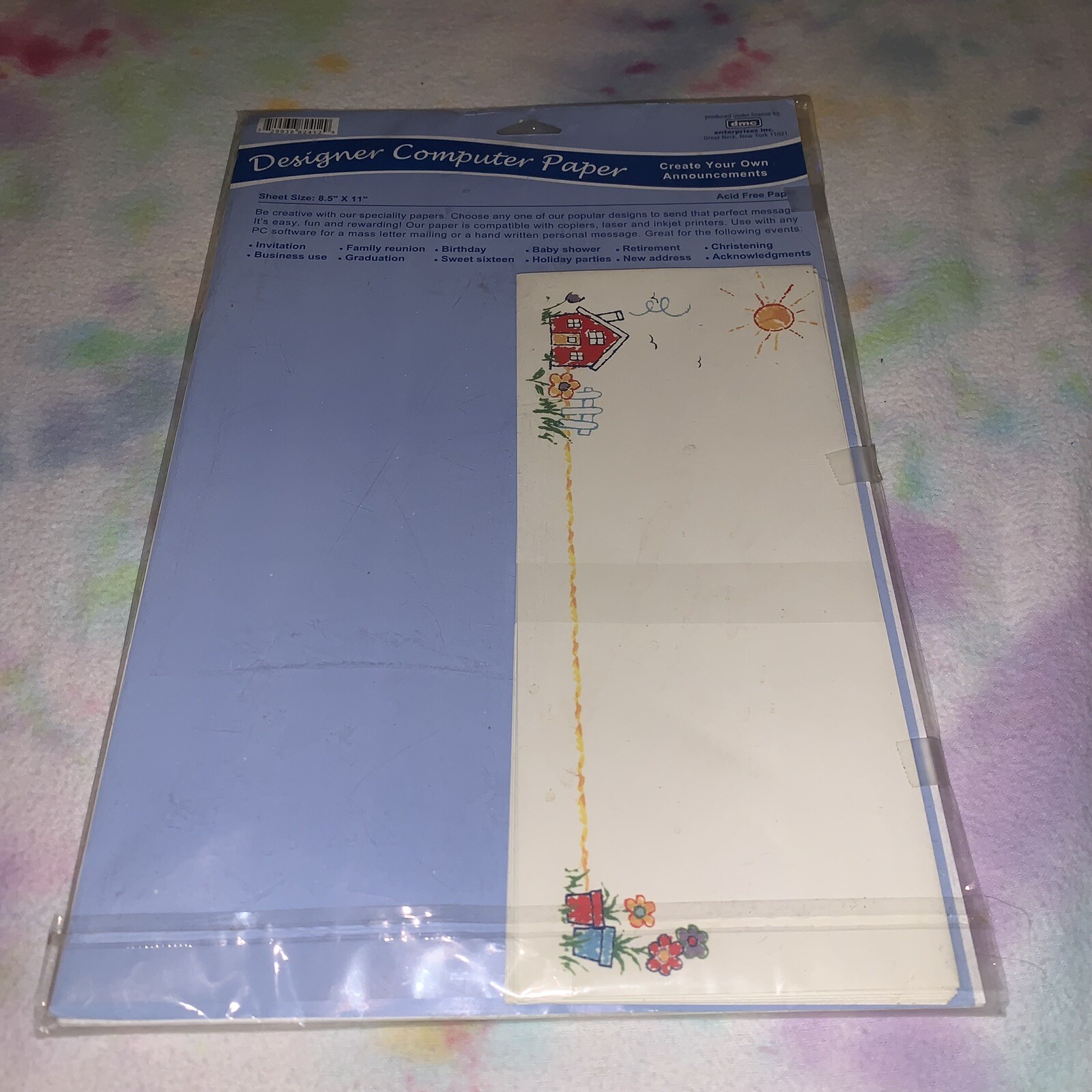 English Cards Designer Computer Paper