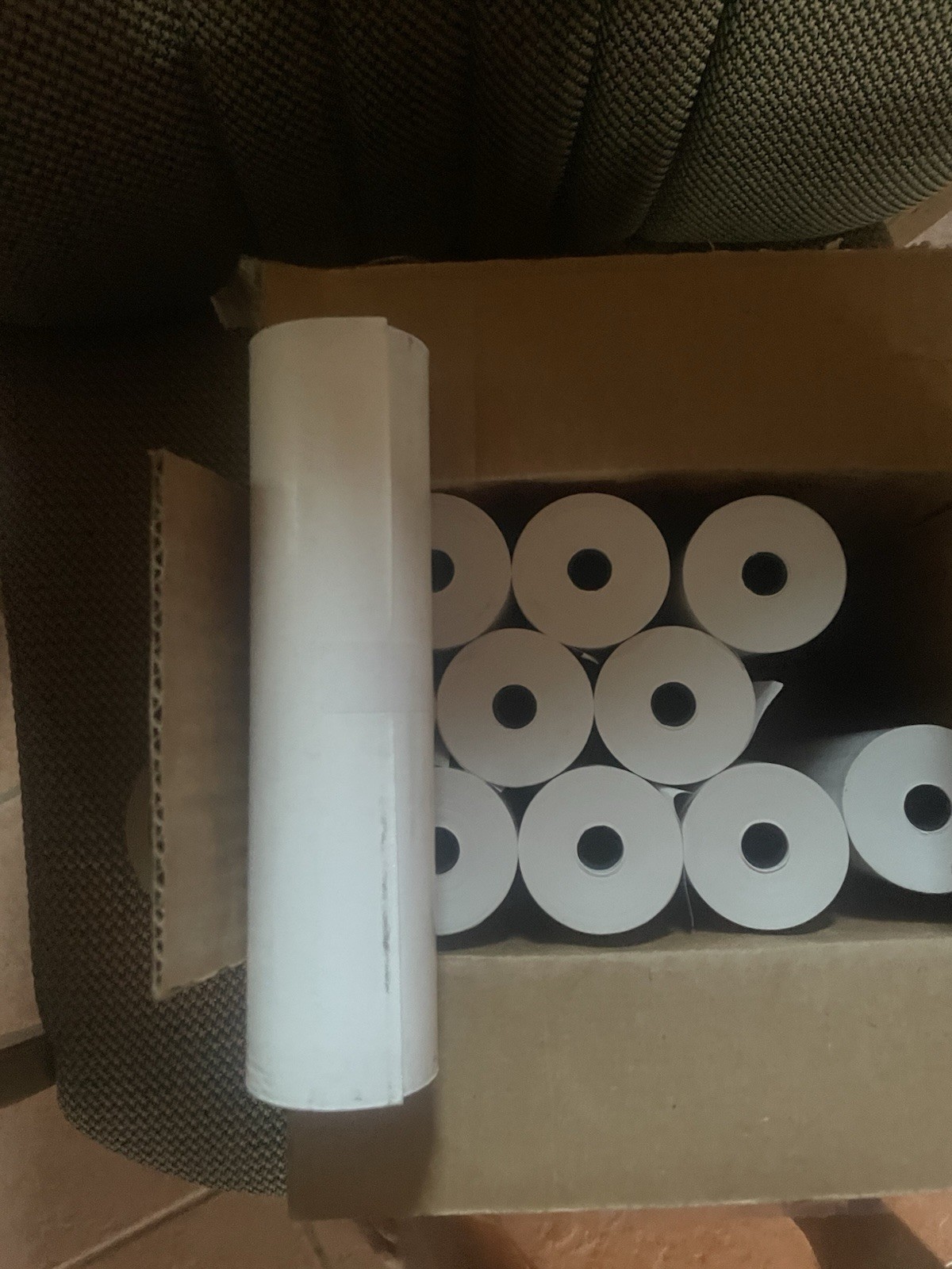 23-Pack Brother Compatible Thermal Receipt Paper Rolls – 2 1/8″ x Large 8 7/16″