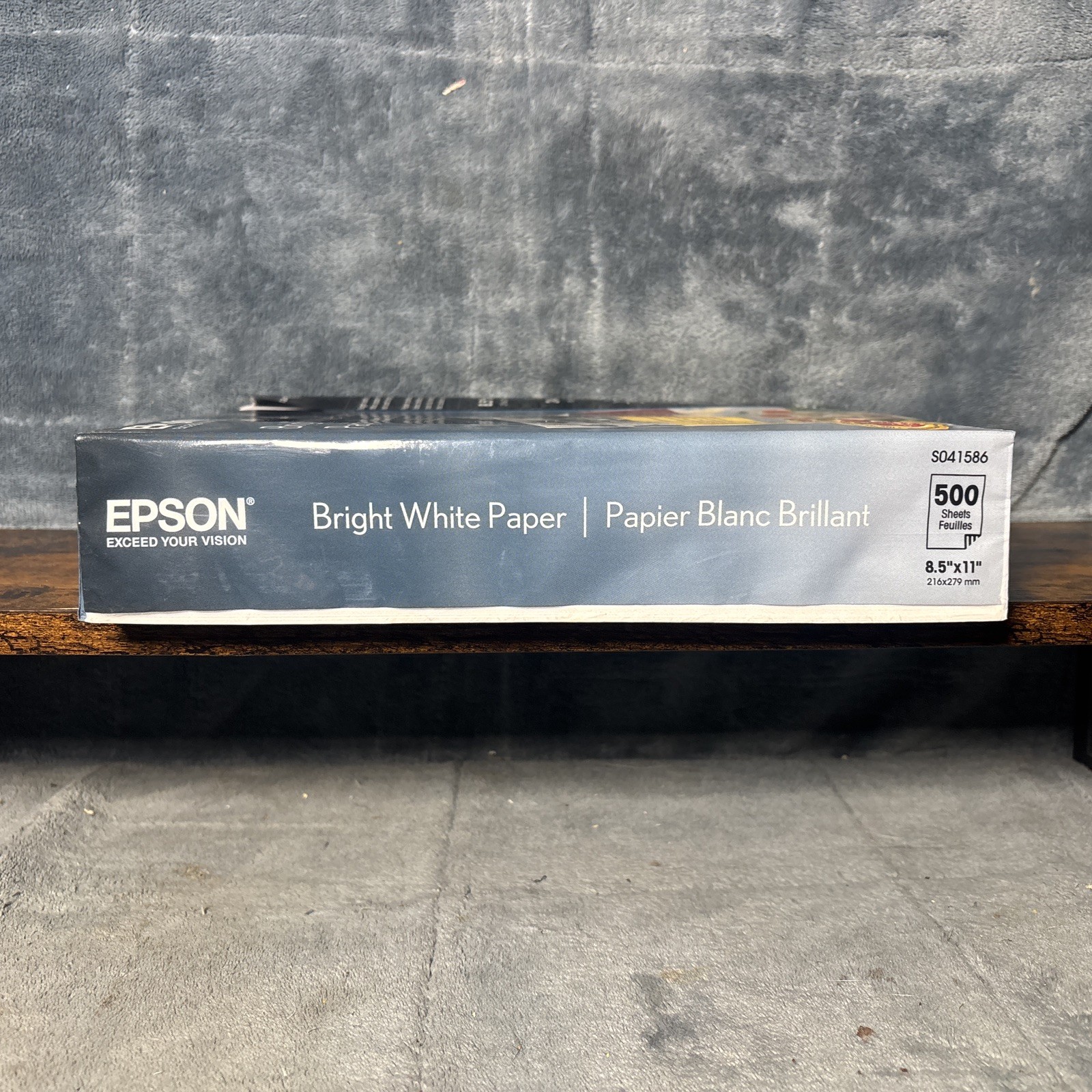 Epson Pro Paper 8.5 x 11 Inch 500 Sheets S041586-4 Bright White