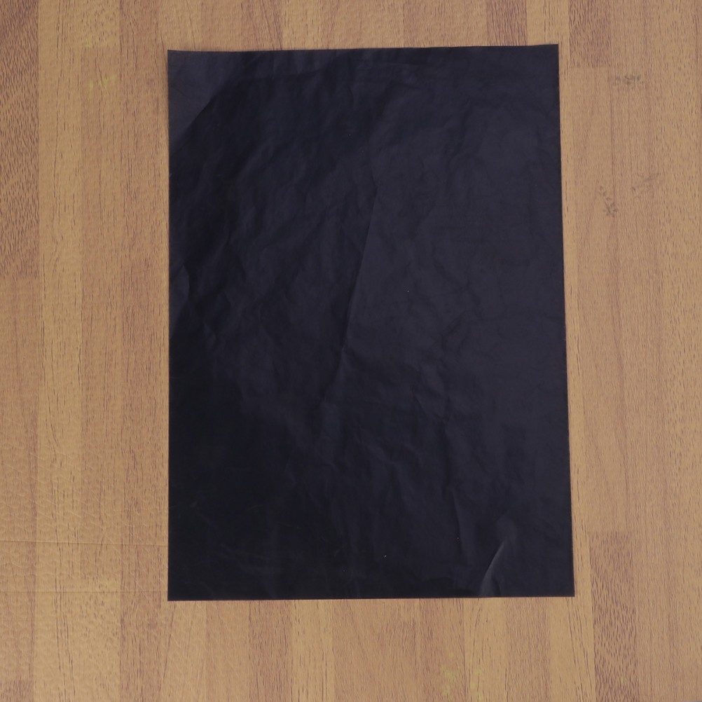 100Pcs Tracing Paper Carbon Coated Black for Detailed Design Transfer Projects
