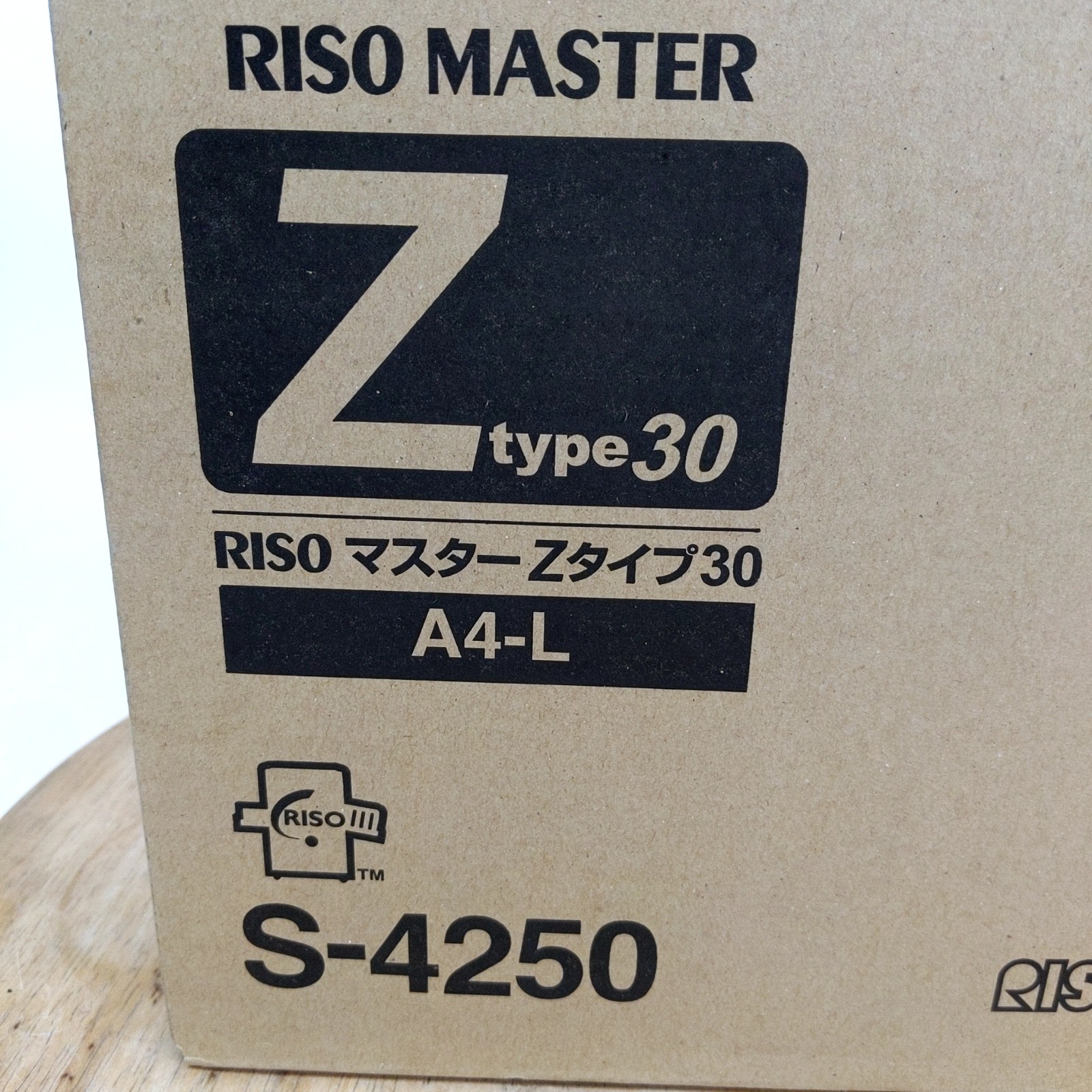 RISO MASTER Z type 30 S-4250 A4-L Duplicator Master Rolls 2 Rolls NEW