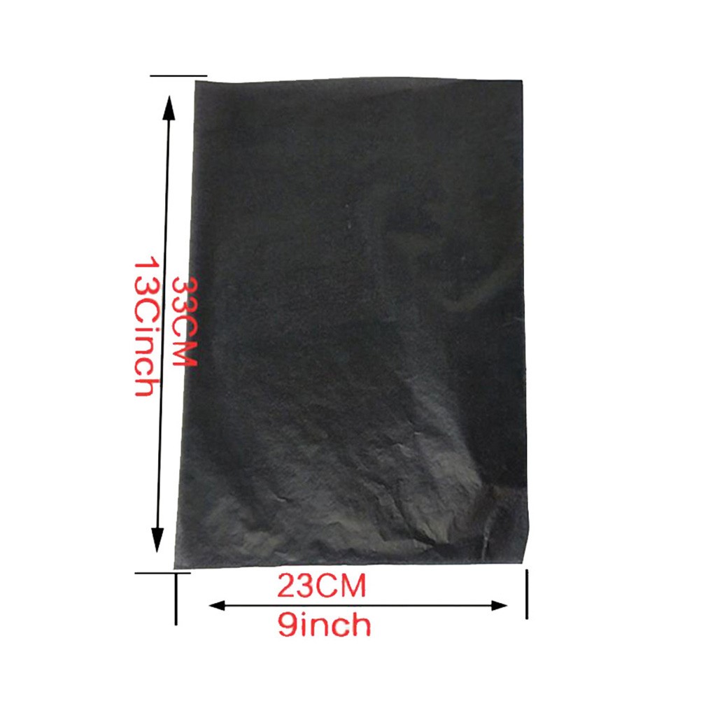 100Pcs Reusable Carbon Transfer Paper Black for Writing Tracing Art