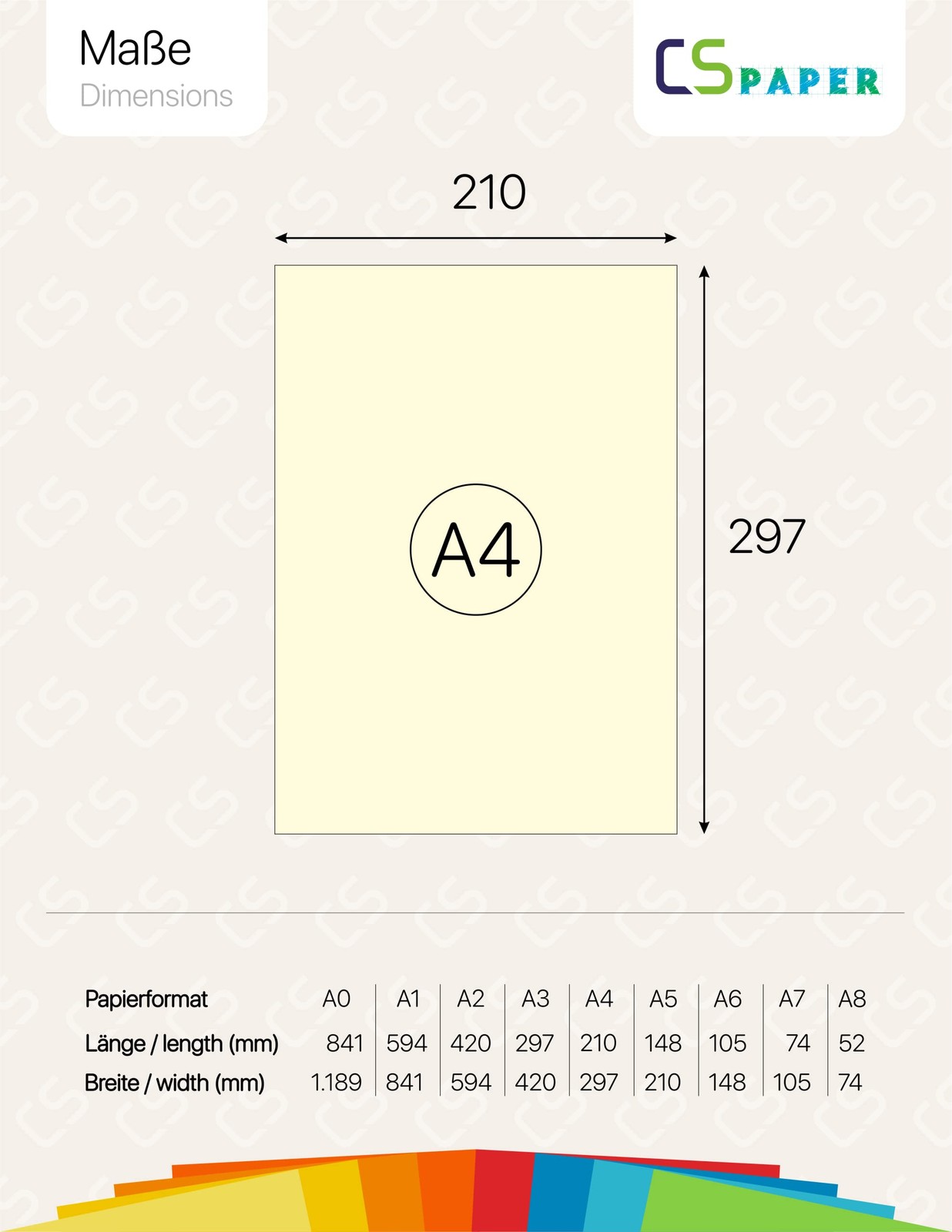 MADE IN EU 50 Sheets Coloured Paper BEIGE Sand A4 80gsm CS Paper Printer Pa…