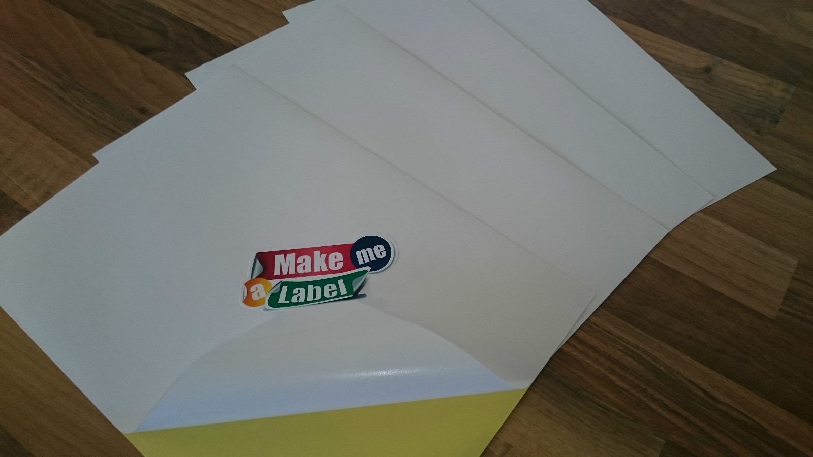 20 White Matt A4 Self Adhesive Inkjet Printable Paper Sticker Sheets