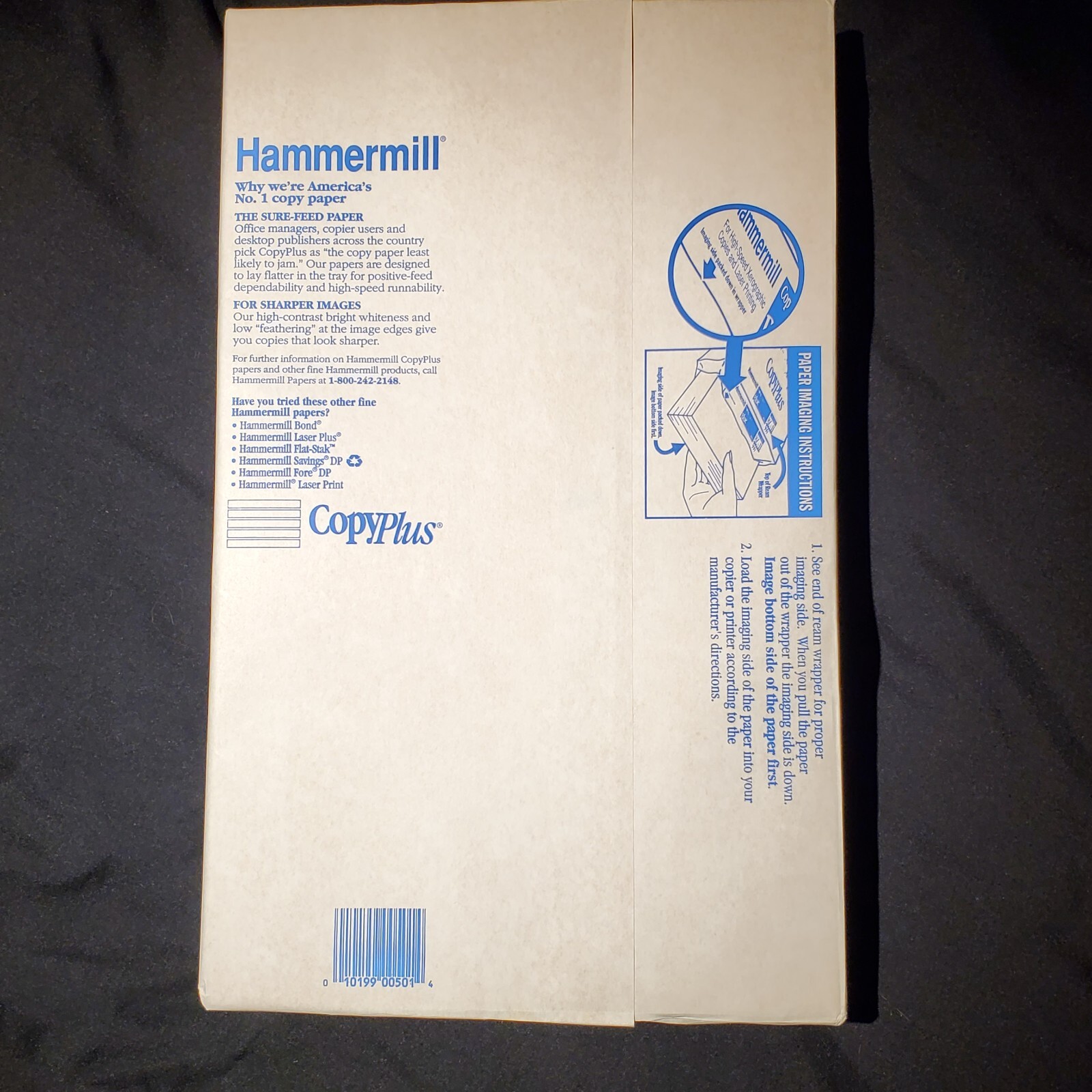 Hammermill Copyplus 8-1/2 x 14 legal white 20 lb paper 500 sheets new sealed