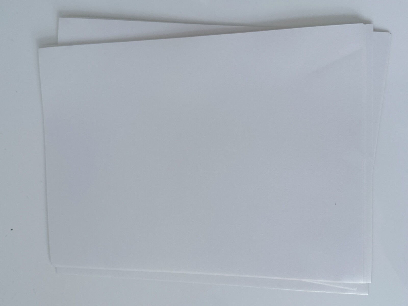 10x A4 Laser Inkjet Printing Printable White Matte Sticker Paper Self Adhesive