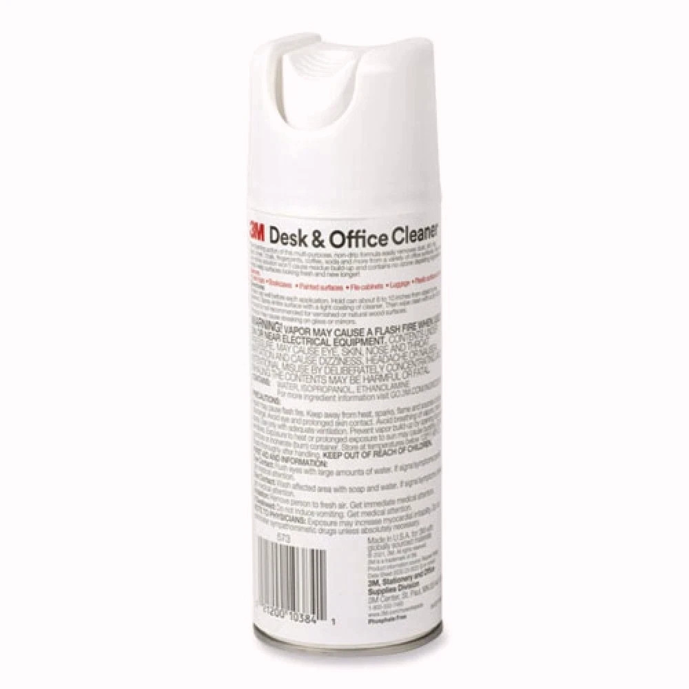 3M 573 15 oz. Aerosol Spray Desk and Office Spray Cleaner New