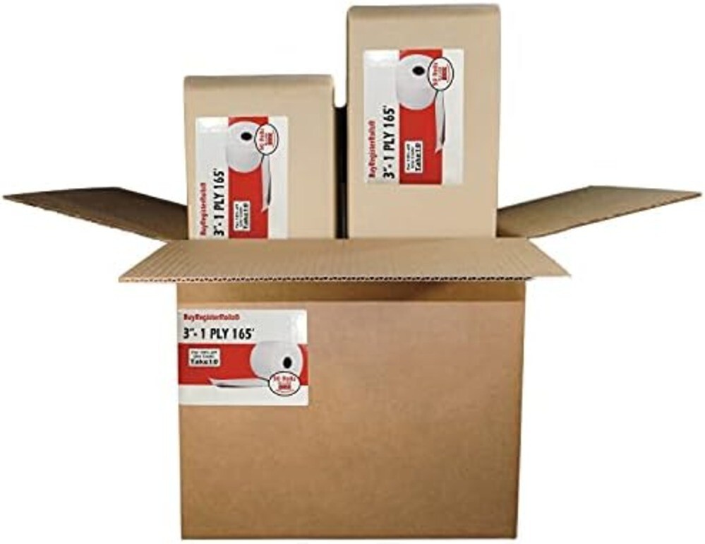 Star SP700 Kitchen Paper (100 Rolls) 3″ x 165′ 1 Ply Bond POS Cash Register Tape