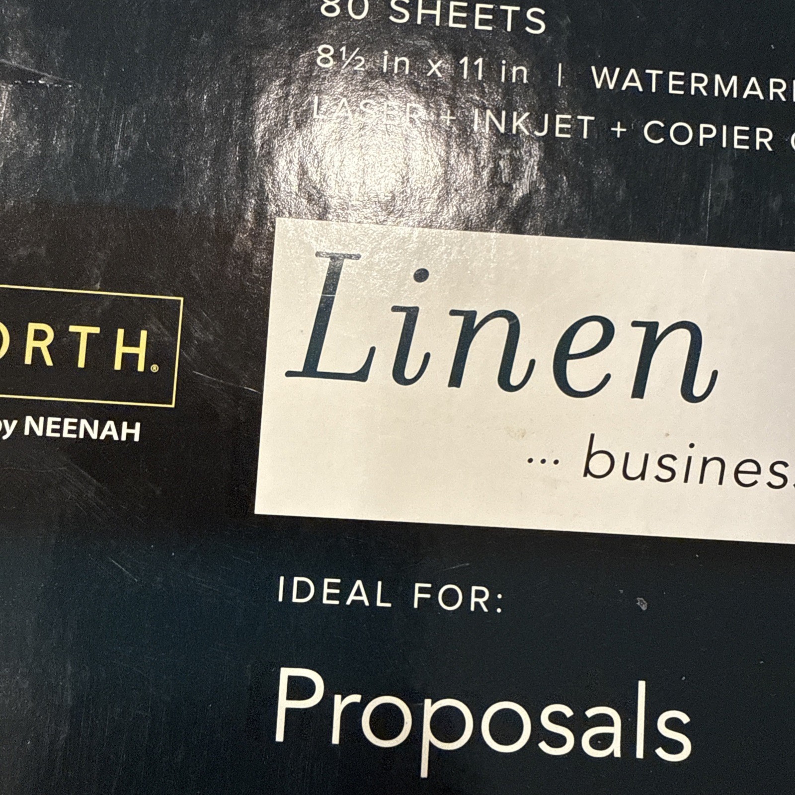 70 Sheets-Southworth Company 24Lb. Ivory Linen Business Paper