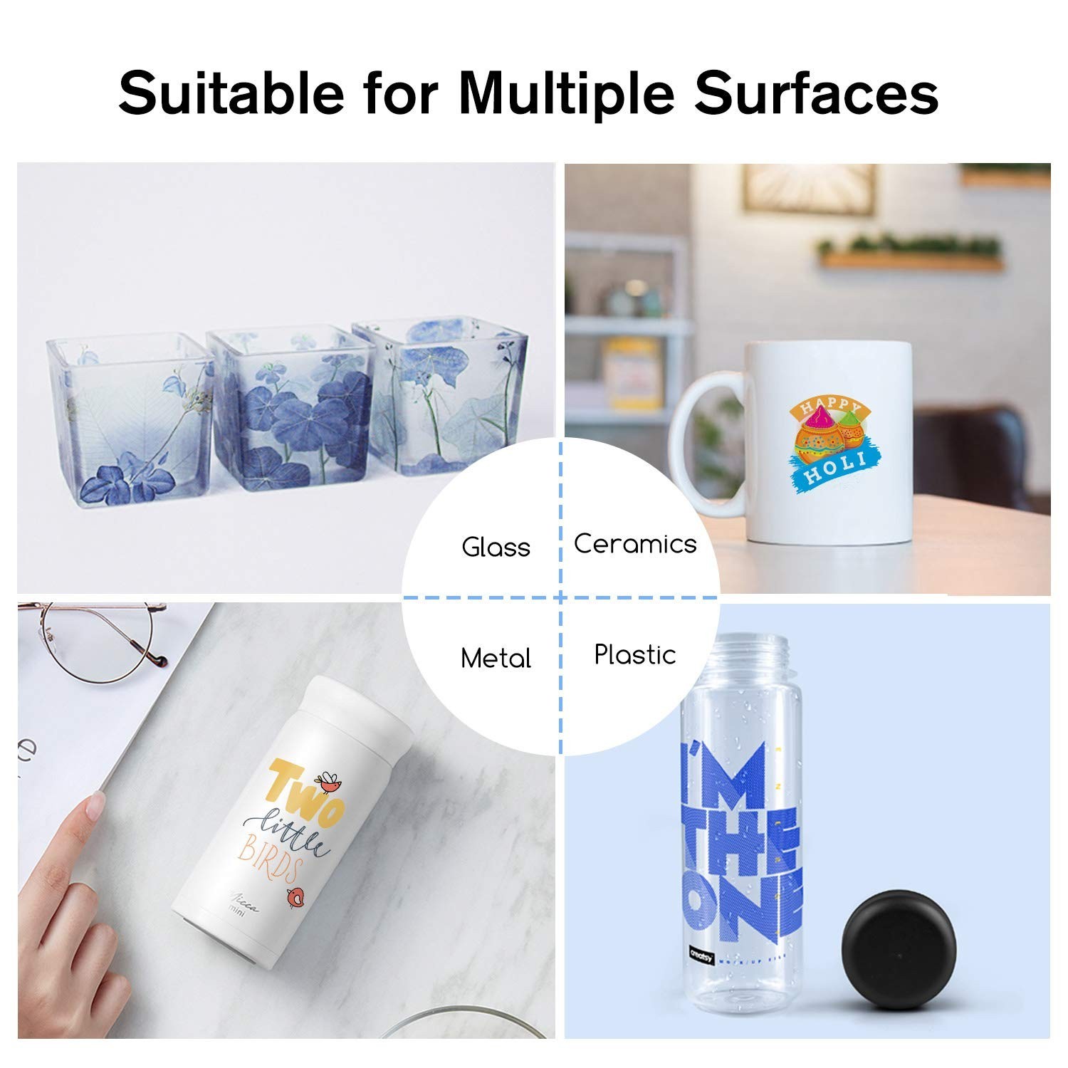 A-SUB Waterslide Decal Paper for Inkjet Printers 20 Sheets Clear Water Slide …