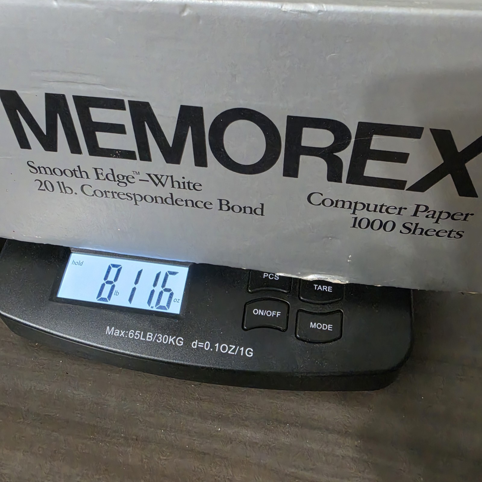 Memorex Vintage Continuous Computer Paper 1000 Sheets 9.5×11 Smooth Edge READ