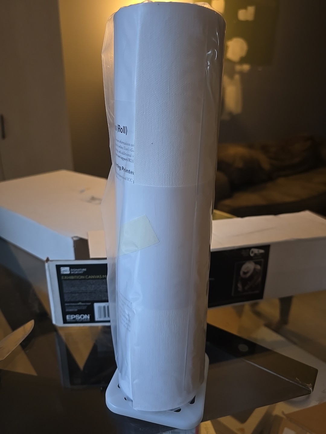 Epson Exhibition Canvas Matte | 13″ x 20′ – Roll S045255 Signature Partial Roll