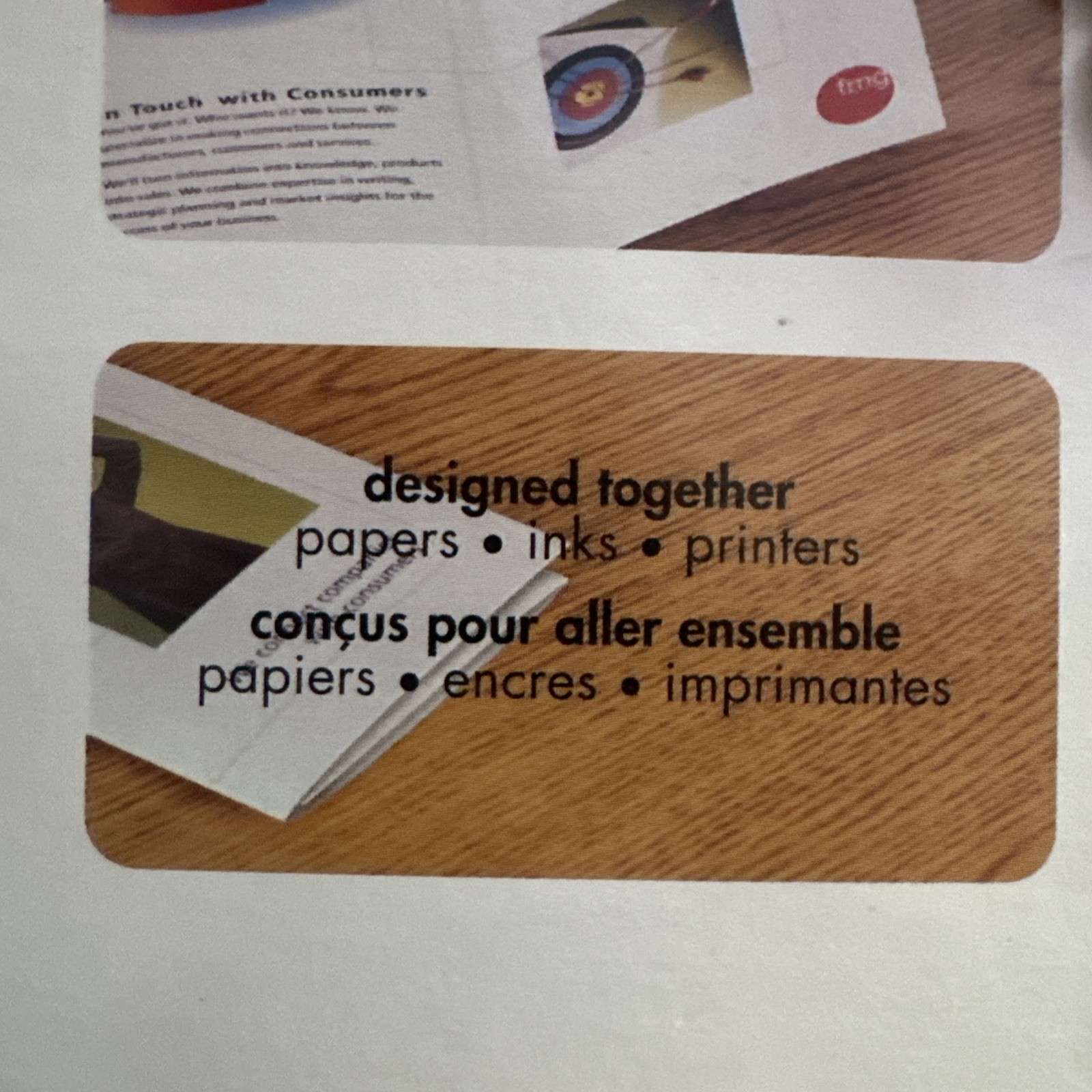 HP Tri-fold Brochure Paper Glossy, 8.5″ x 11″ 48 lb C7020A 100 sheet qty NIB