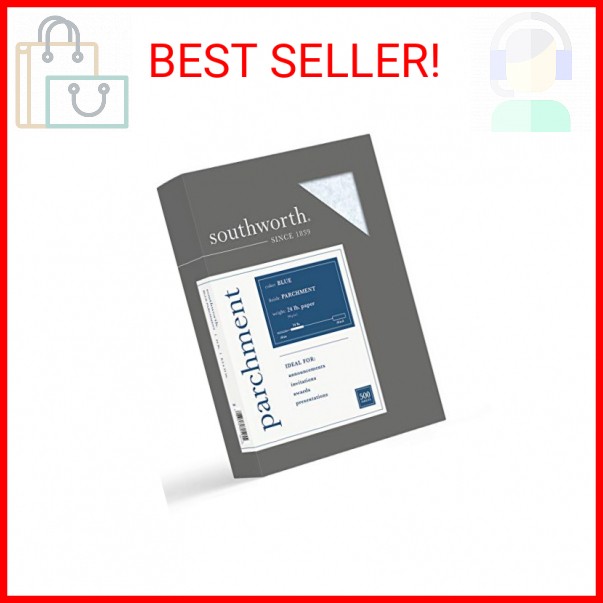 Southworth 8.5-inch x 11-inch Specialty Paper, 24 lbs., 100 Brightness, 500/Box